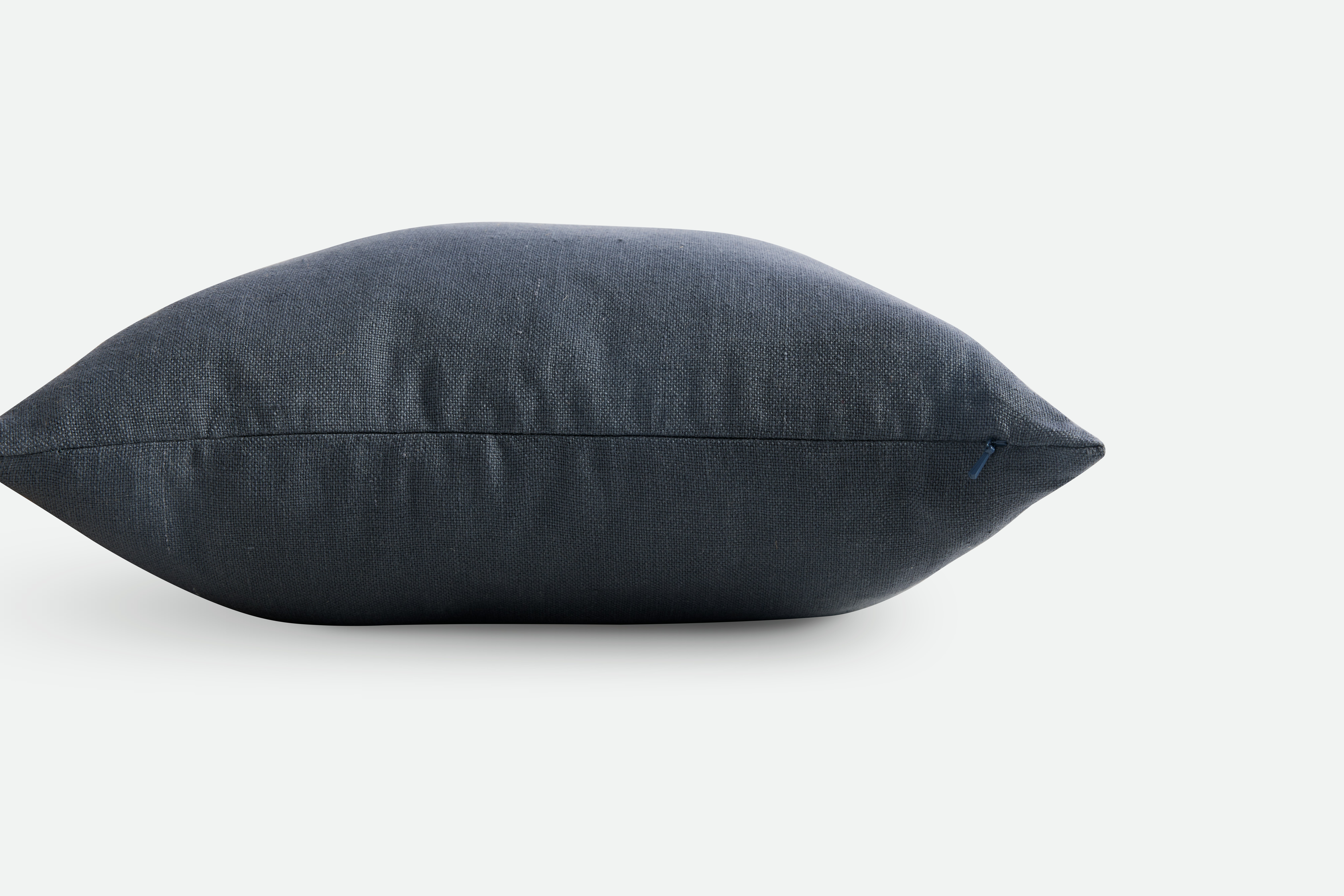 Brugge Linen Pillow,  navy,  18x18