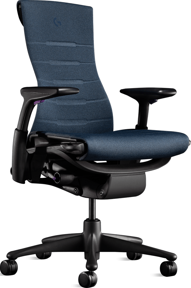 Embody Gaming Chair, Graphite/Nova, Sync Nightfall