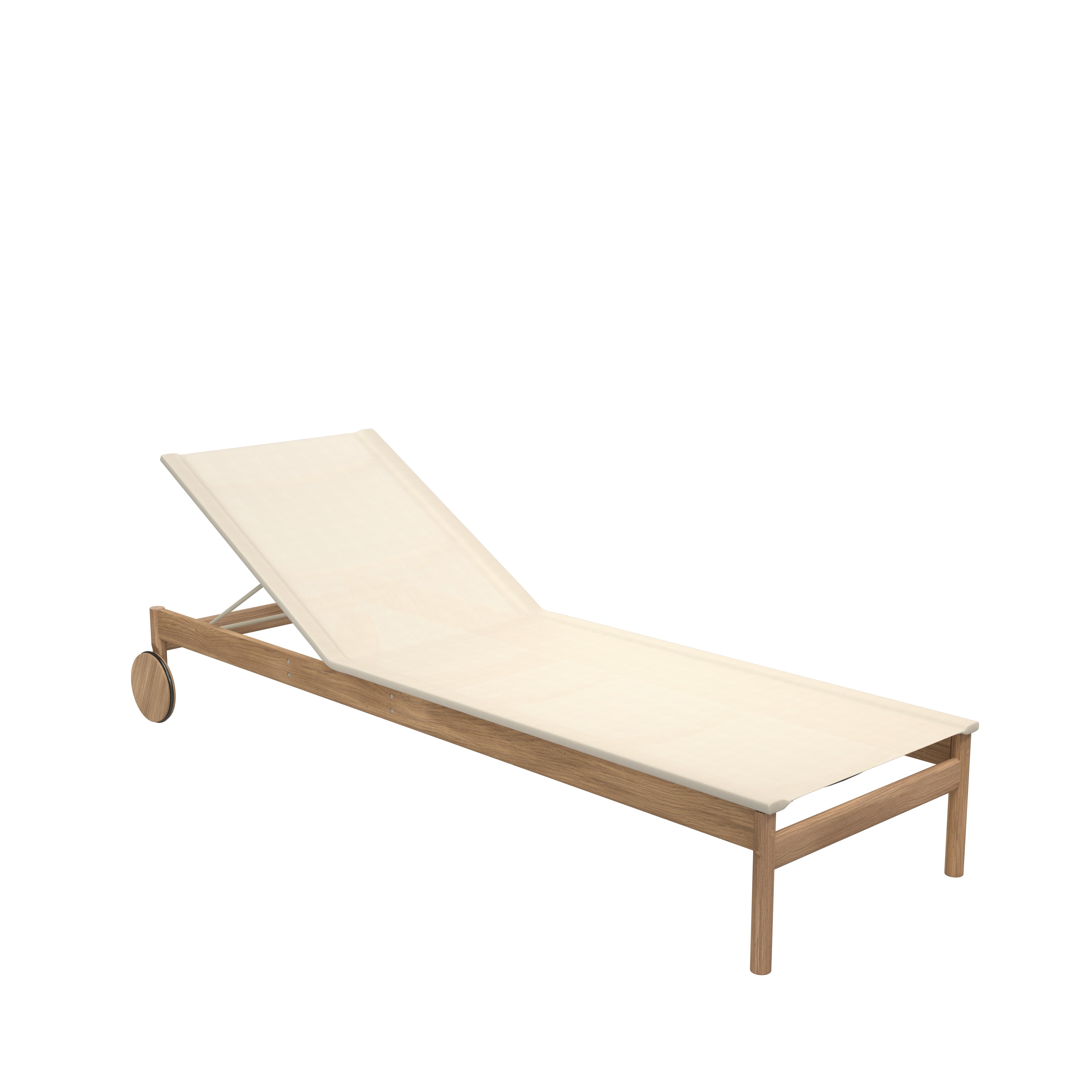 Pelagus Sunbed - Light Ivory