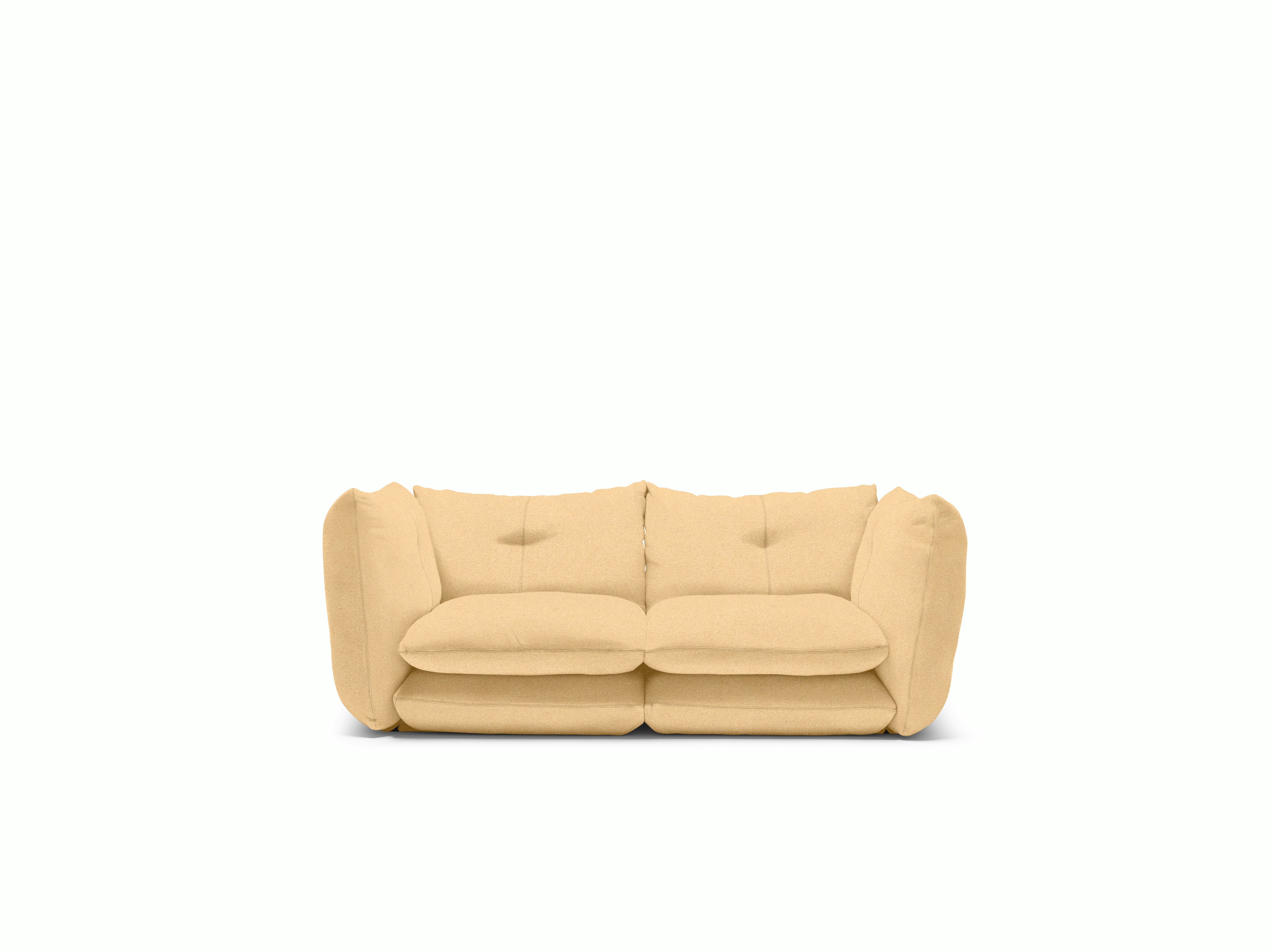Pillo Sofa -  Two Seater,  Standard or Deep,  Iseo,  Beige