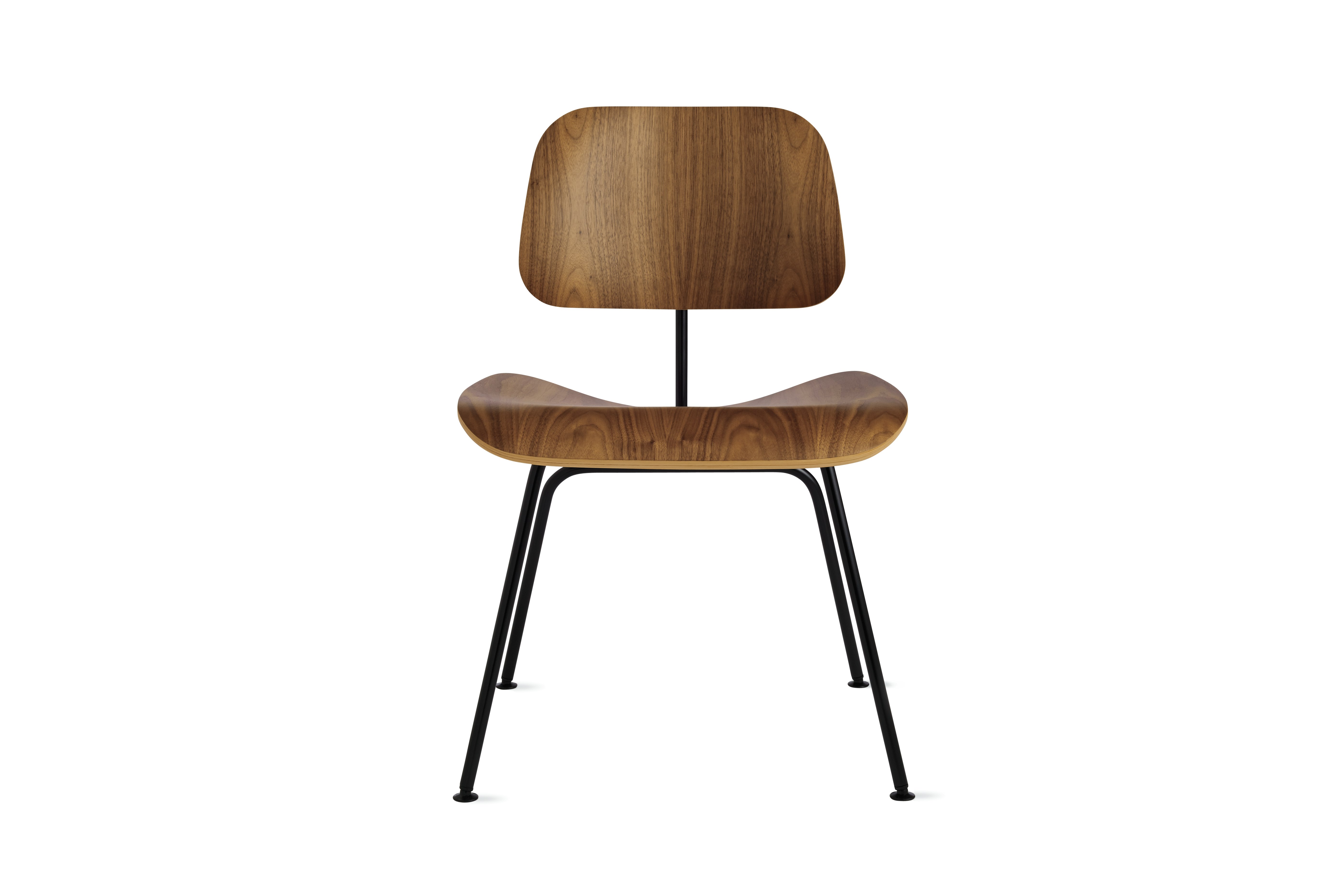 Eames Molded Plywood Dining Chair Metal Base (DCM)