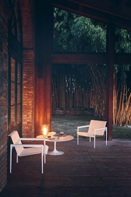 Knoll Saarinen Coffee Tables and 1966 Lounge Chair