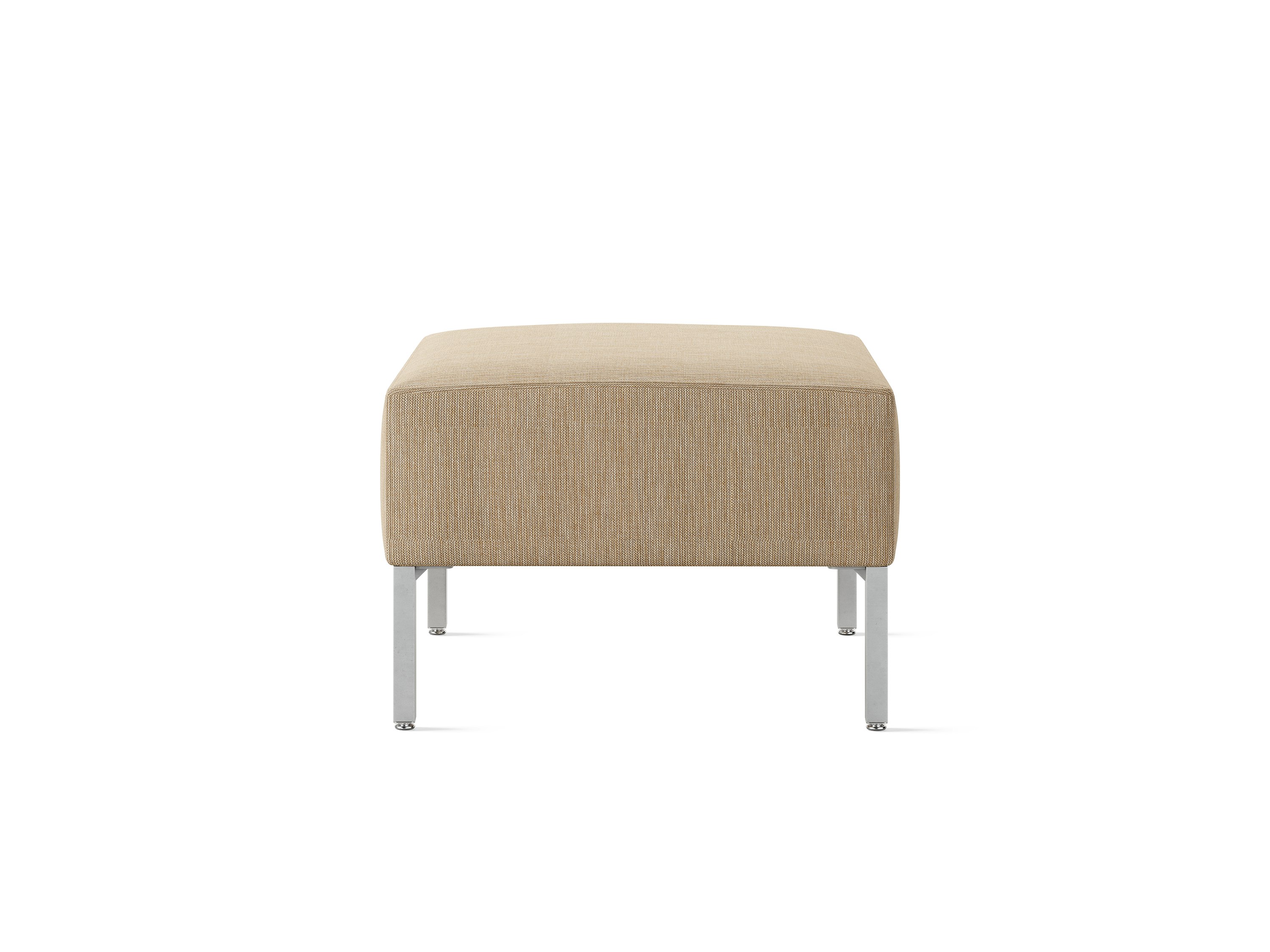 Riva Lounge Bench, Square small, Beige