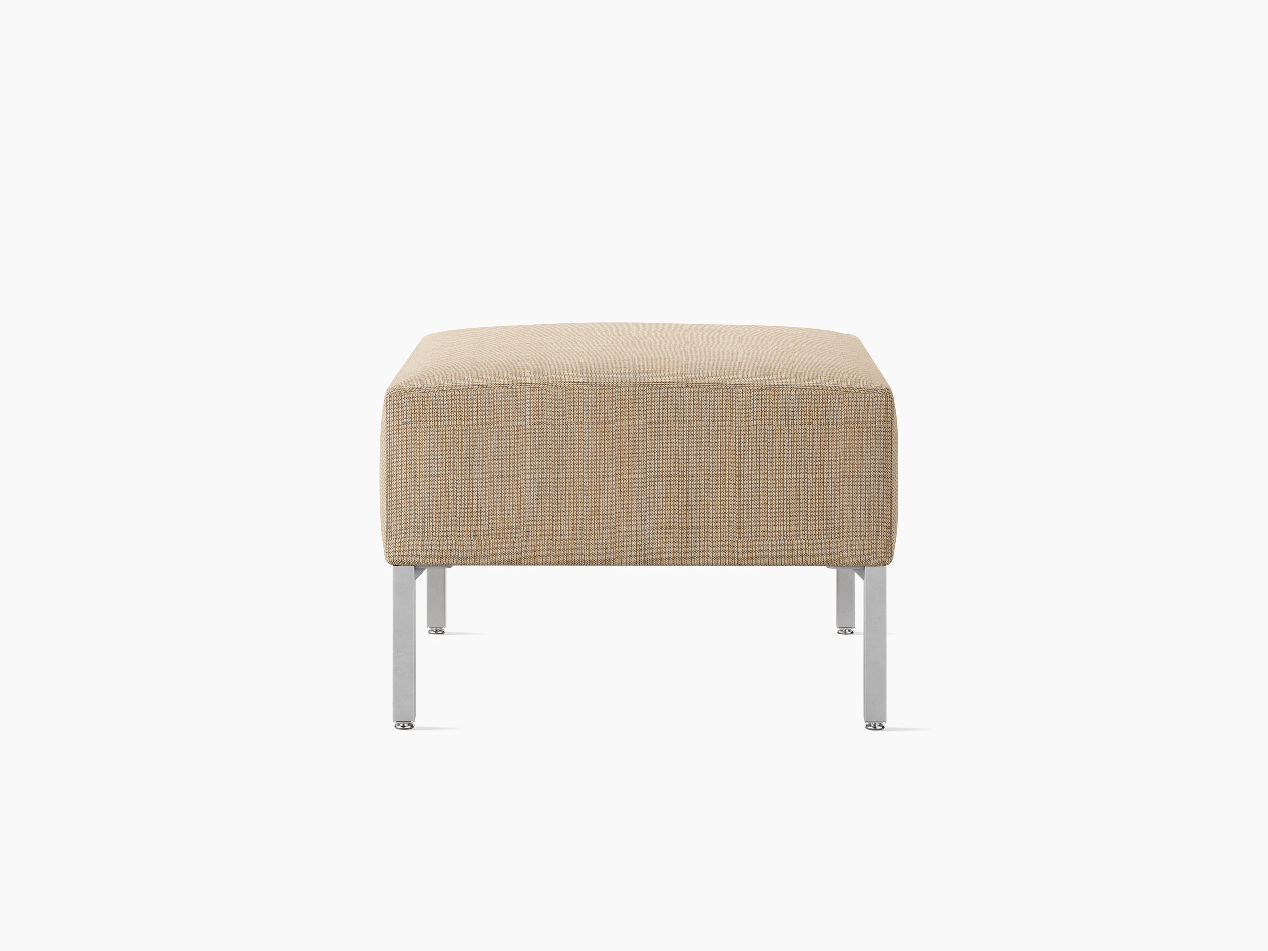 Riva Lounge Bench, Square small, Beige
