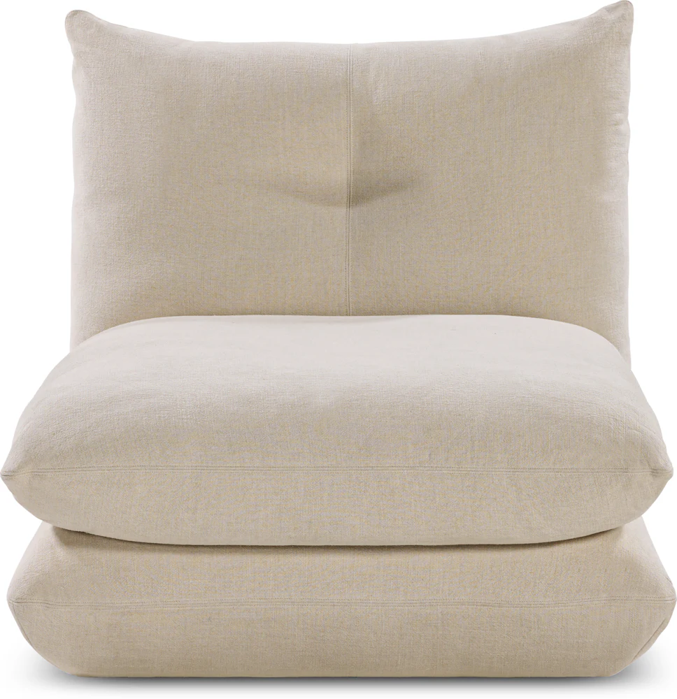 Perron Pillo Armless Chair Module by Knoll