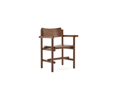 Muecke Armchair in Walnut Muecke Armchair