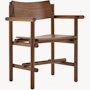 Muecke Armchair - walnut