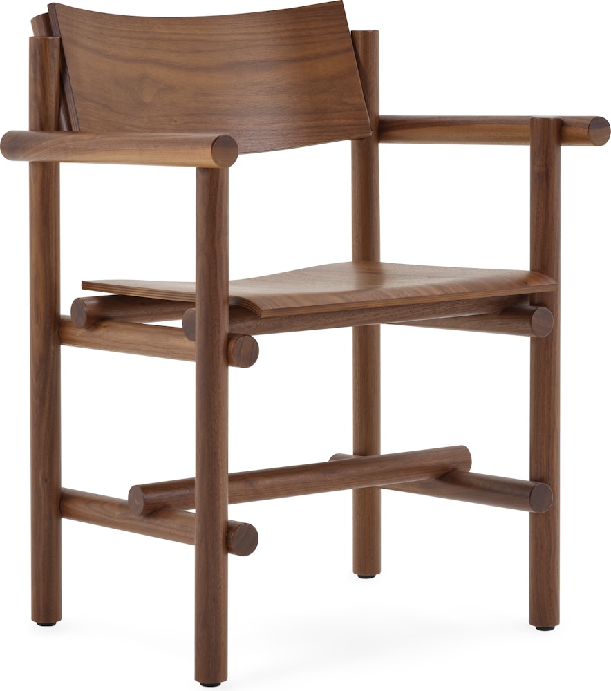 Muecke Armchair - walnut