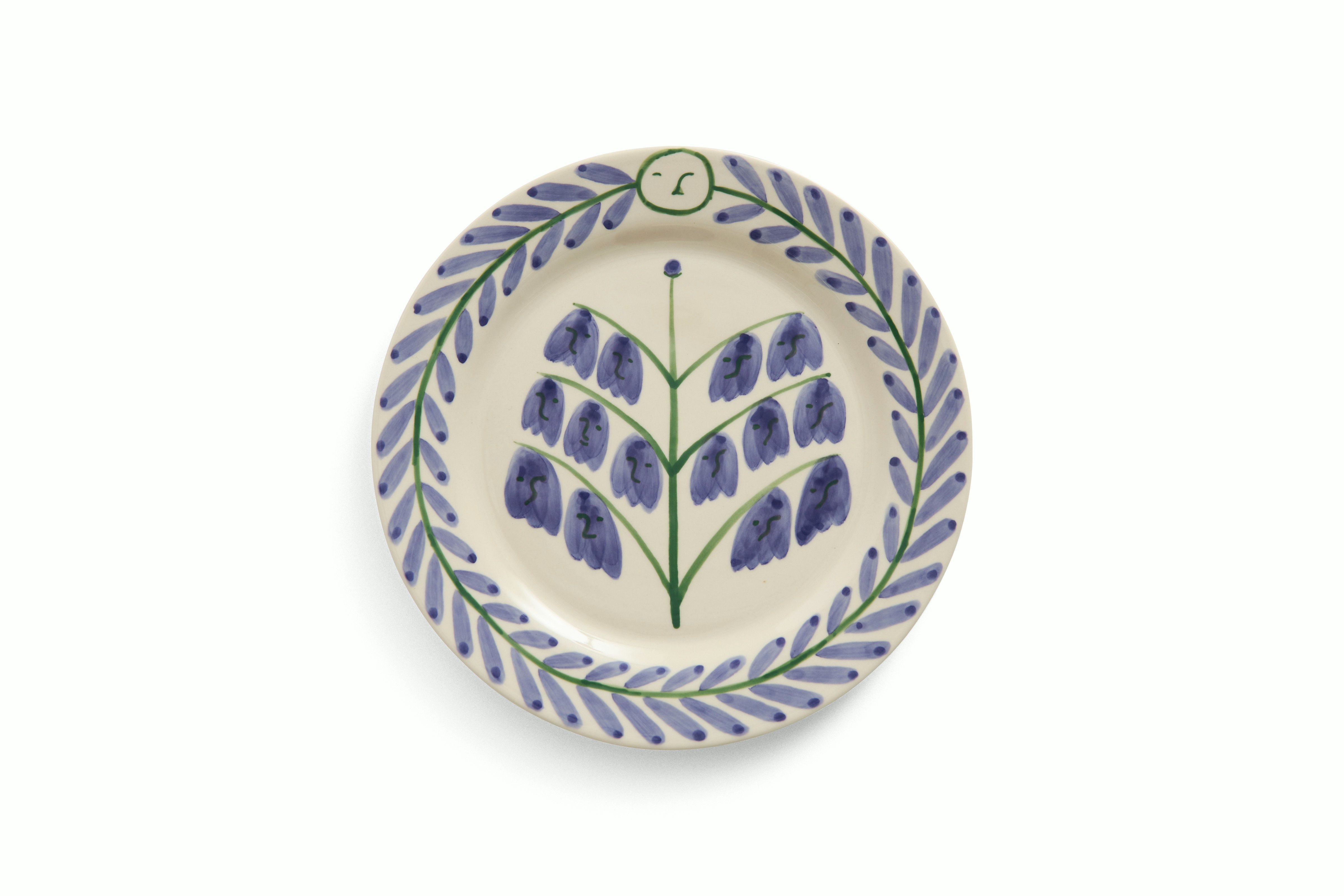 Bluebells Salad Plate