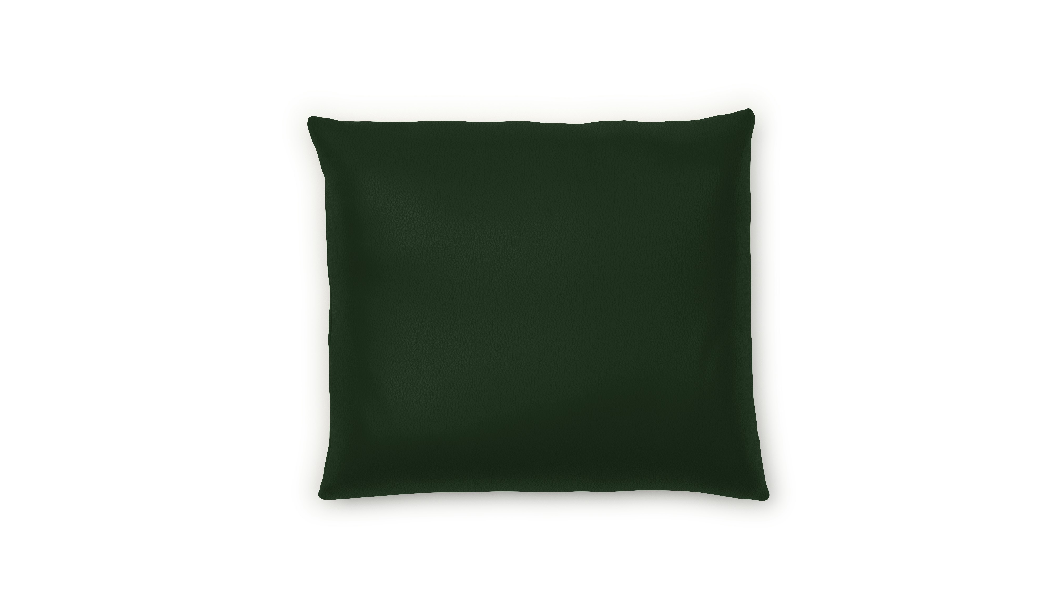 A Atlason Composed Modular Sofa Square Throw Pillow in Vine viewed from the front.