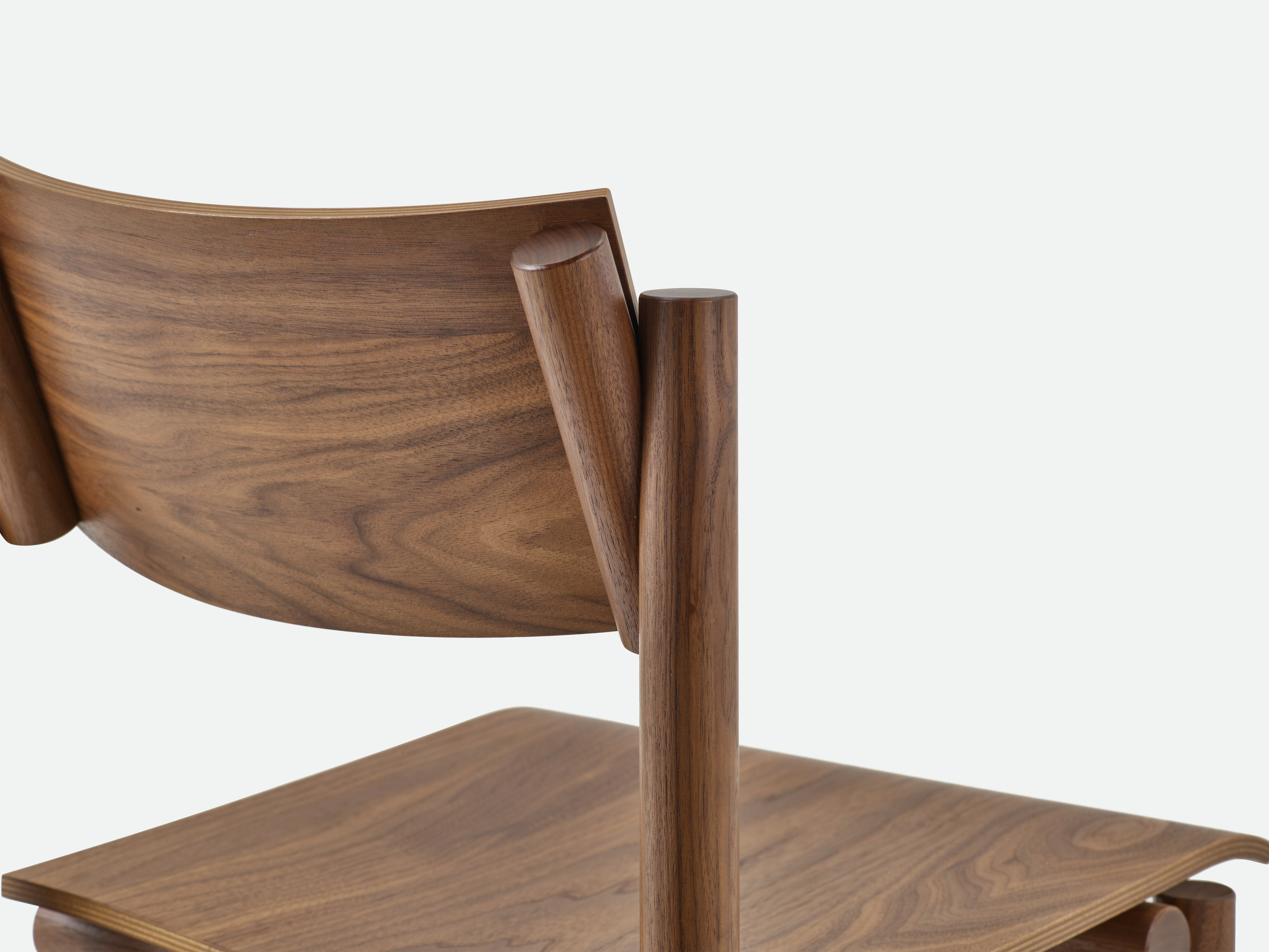 Muecke Side Chair - walnut