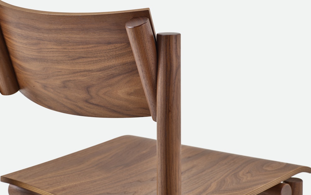 Muecke Side Chair - walnut