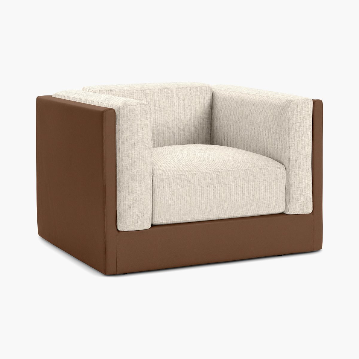 Symme Armchair - Leather Frame Symme Armchair - Leather Frame