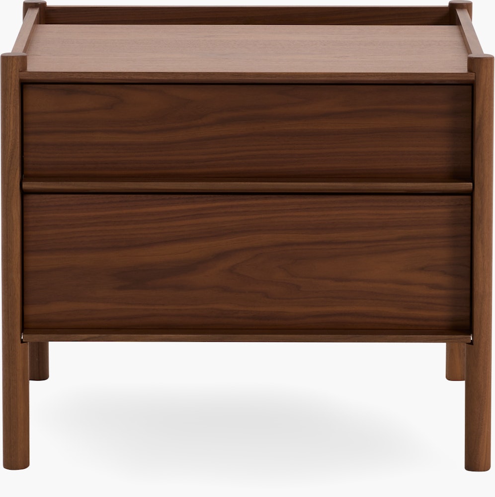 Pala Bedside Table - Walnut
