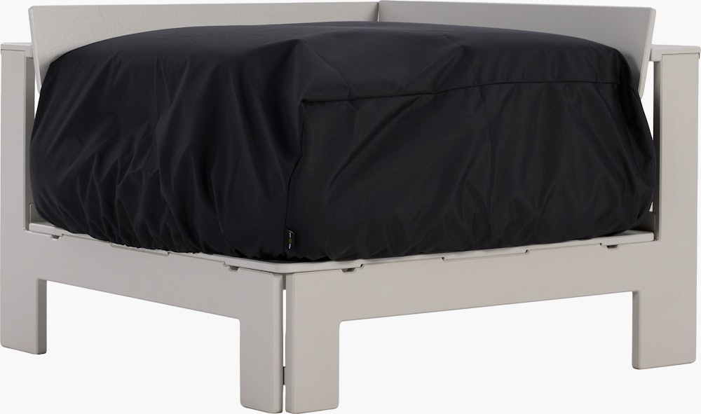 Pepin Outdoor Corner Seat Cover - black