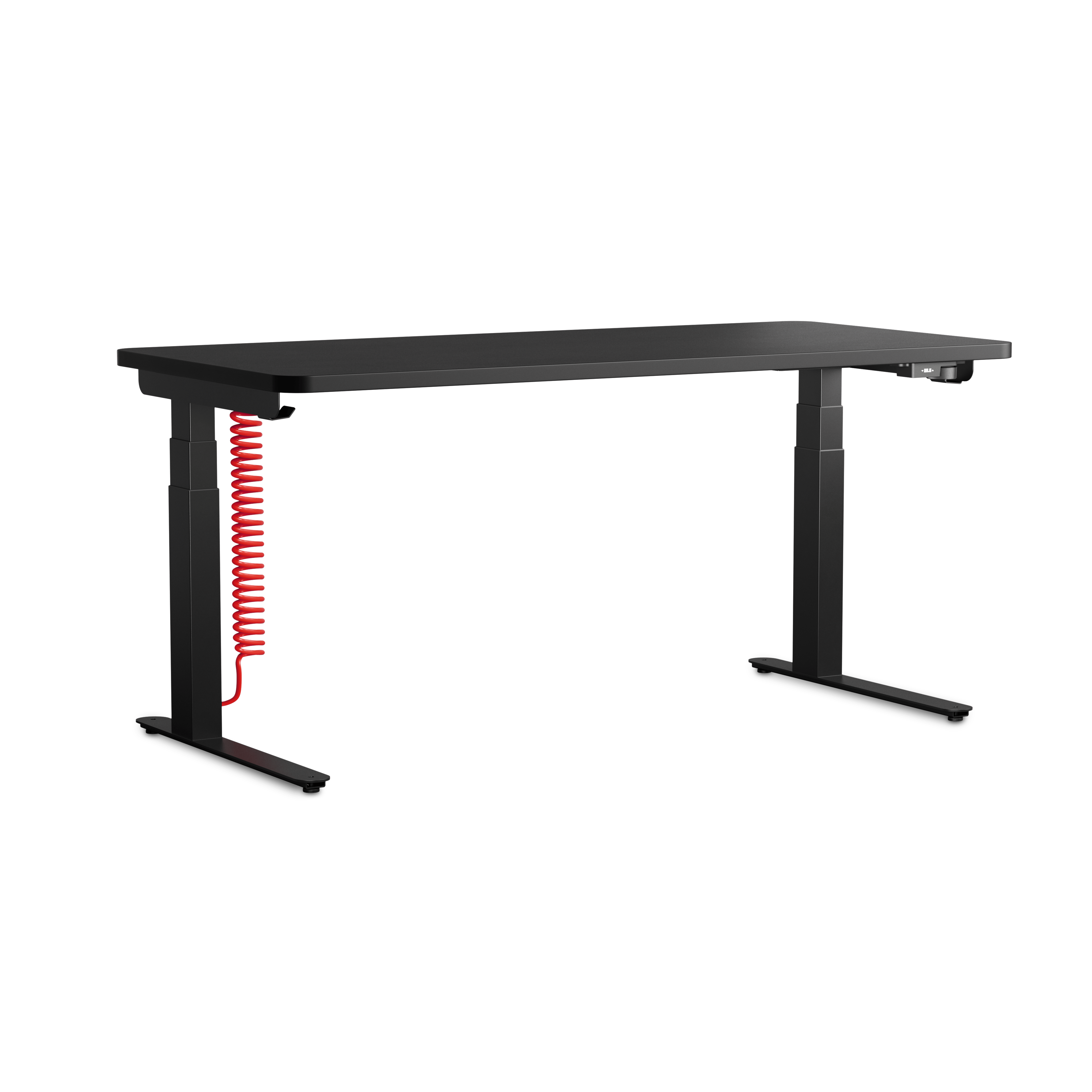 Coyl Gaming Desk - Black,  Ultra Black