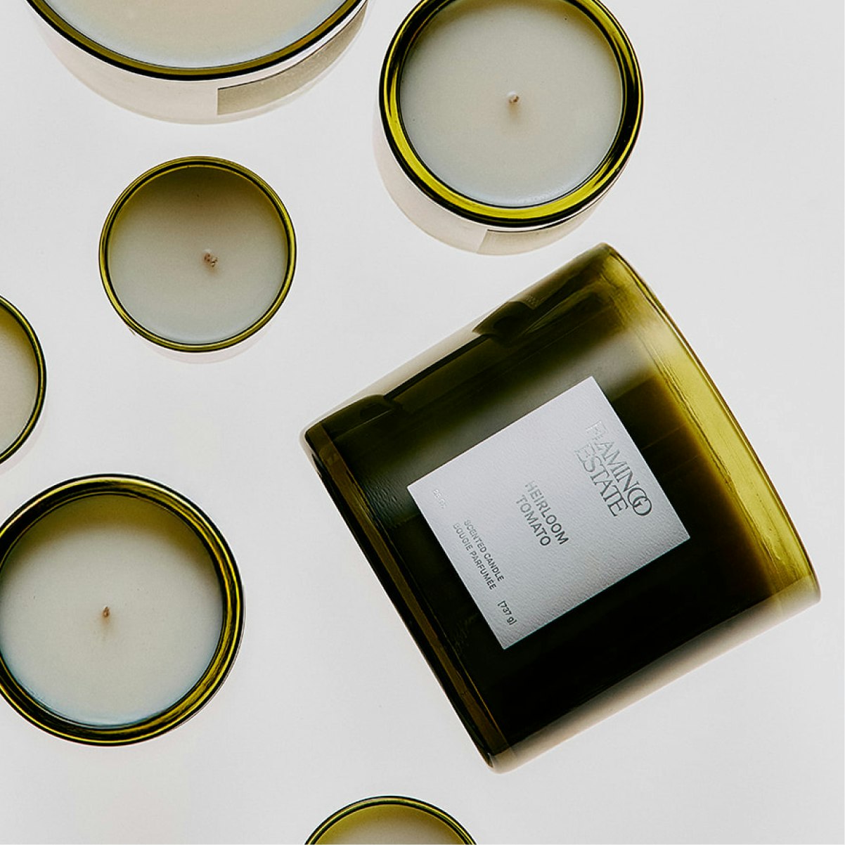 Flamingo Estate 8oz Scented Candle - Heirloom Tomato