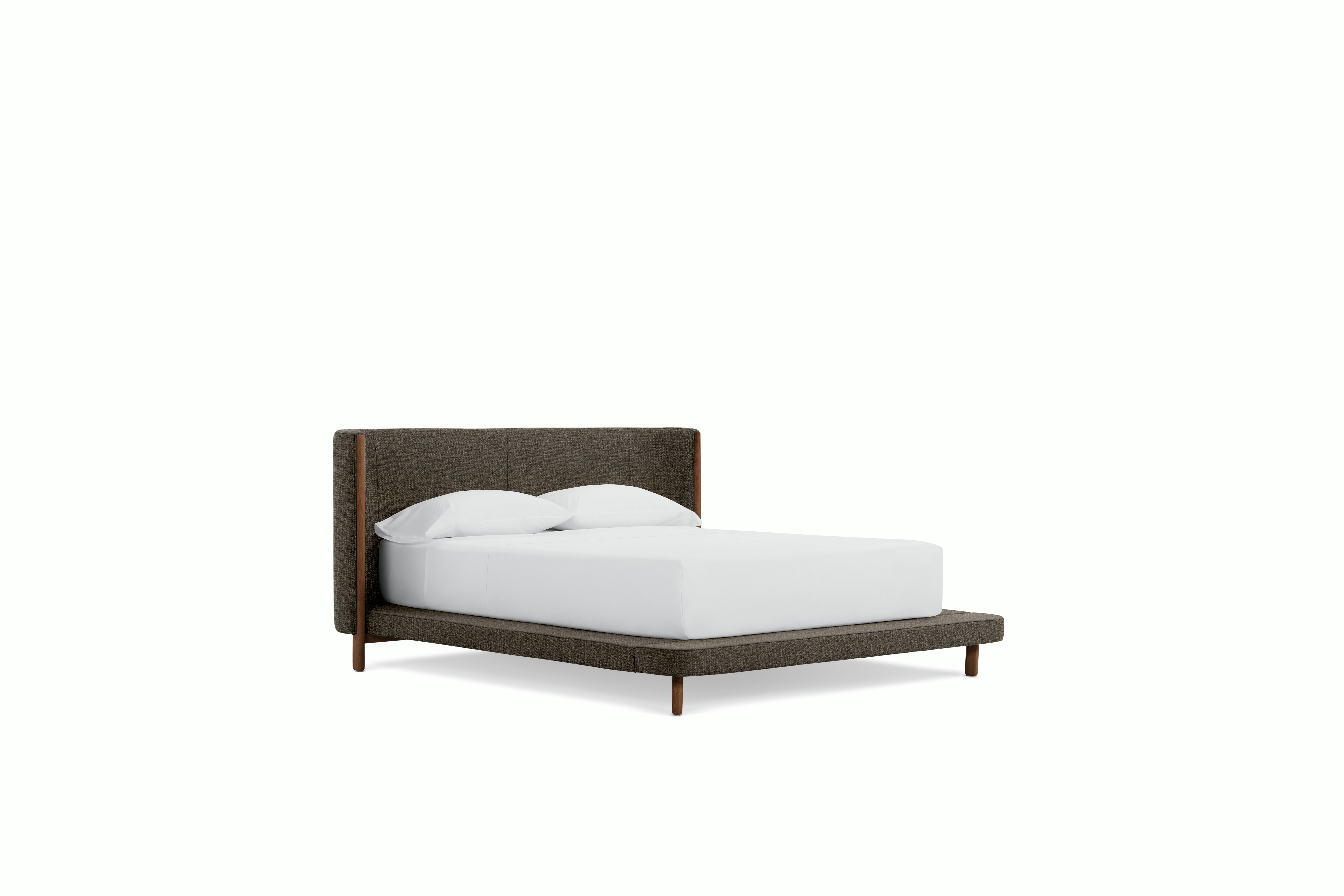 Emmy Bed - Tall in Walnut Robusta Java