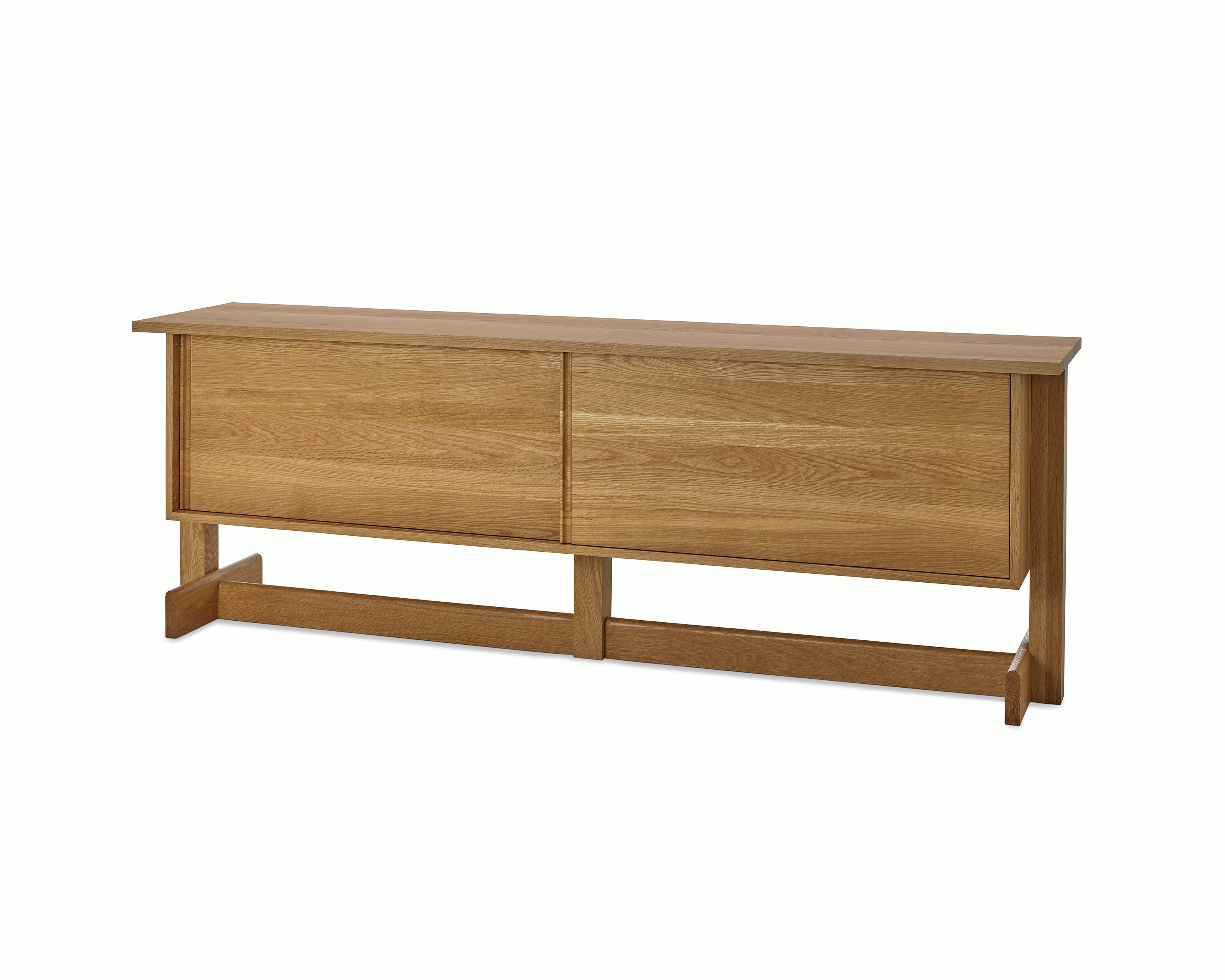 Land Storage, Credenza 85", Oak
