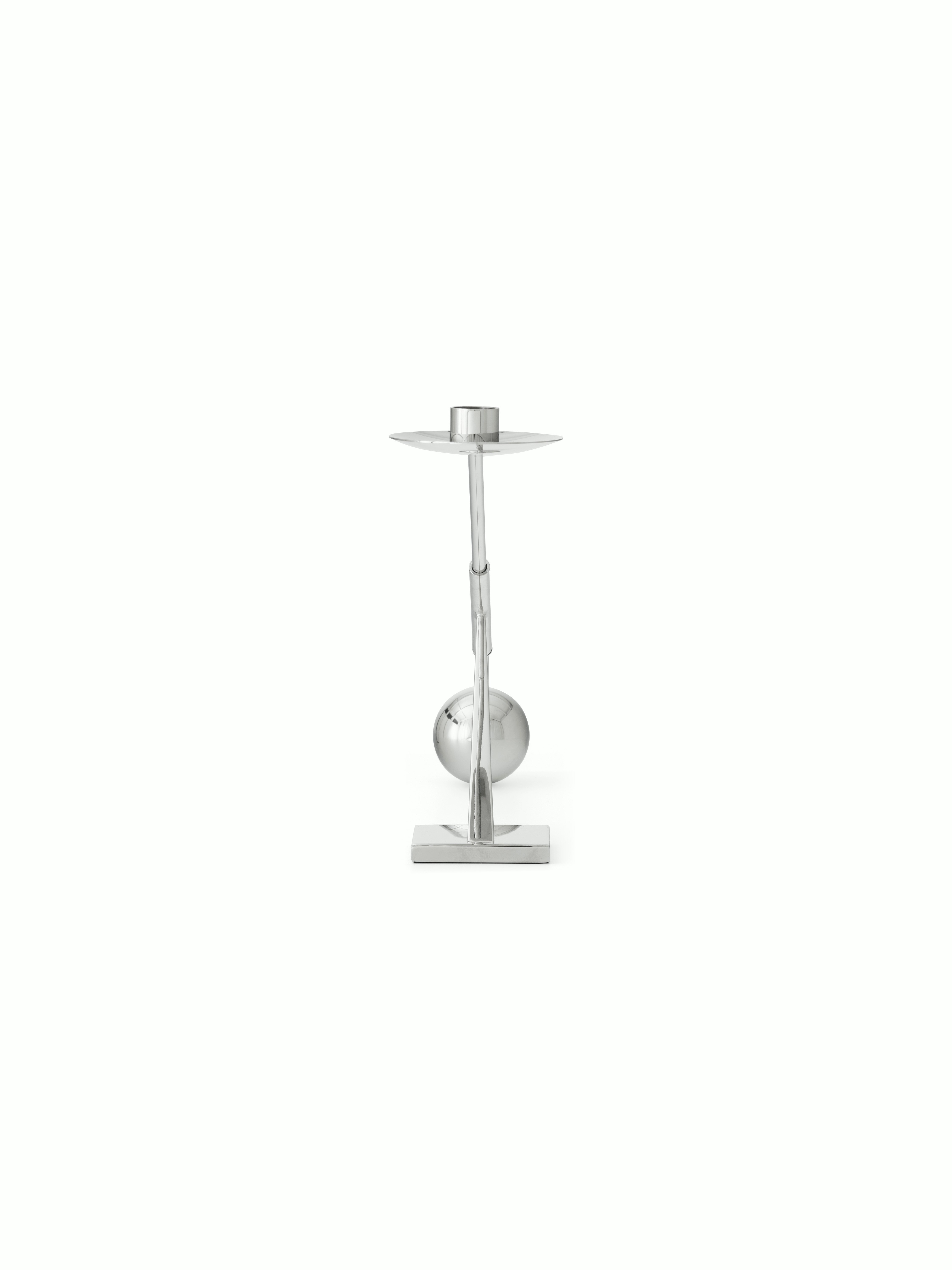 Interconnect Candle Holder - Stainless Steel