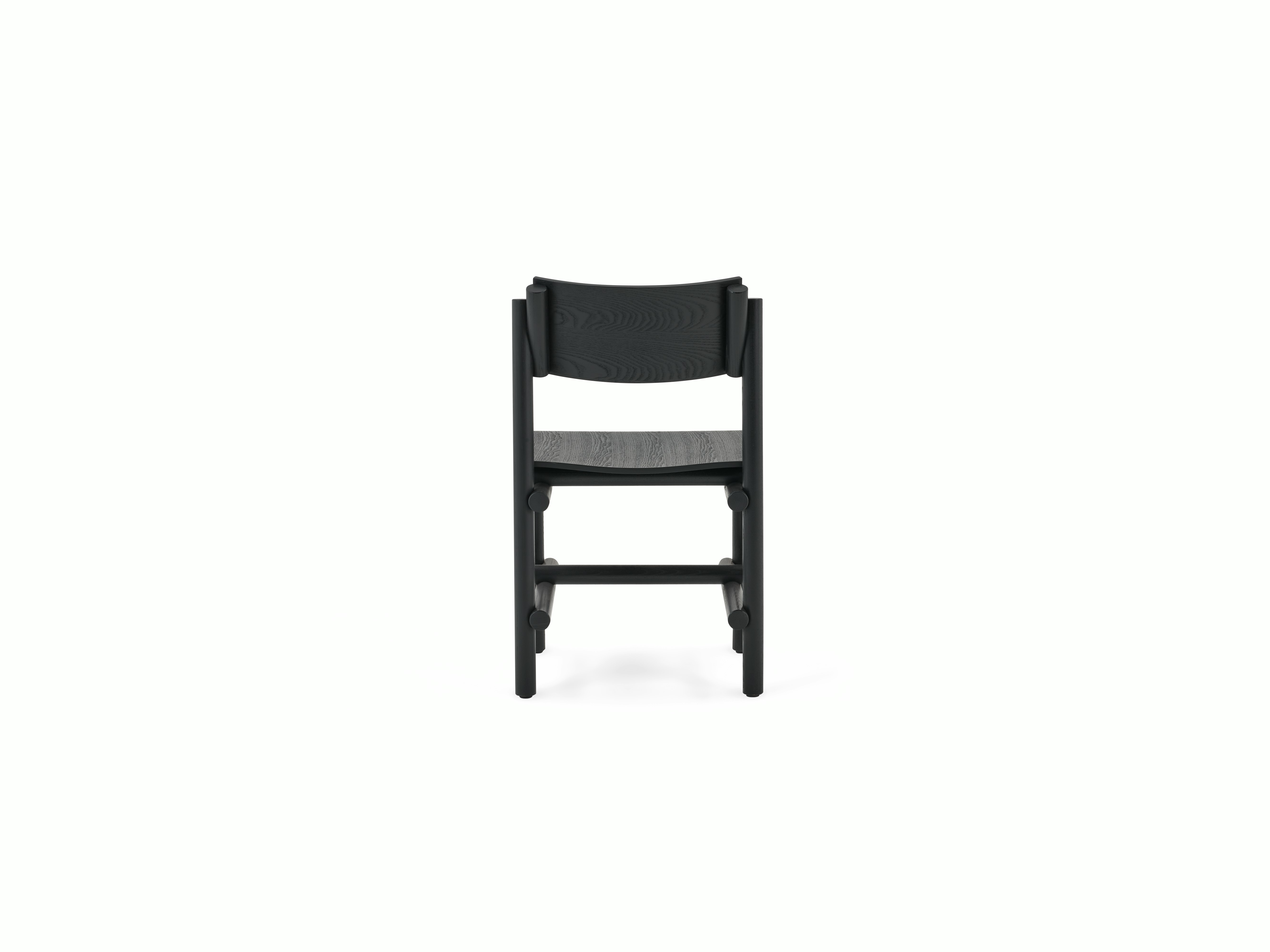 Muecke Side Chair - ebonized