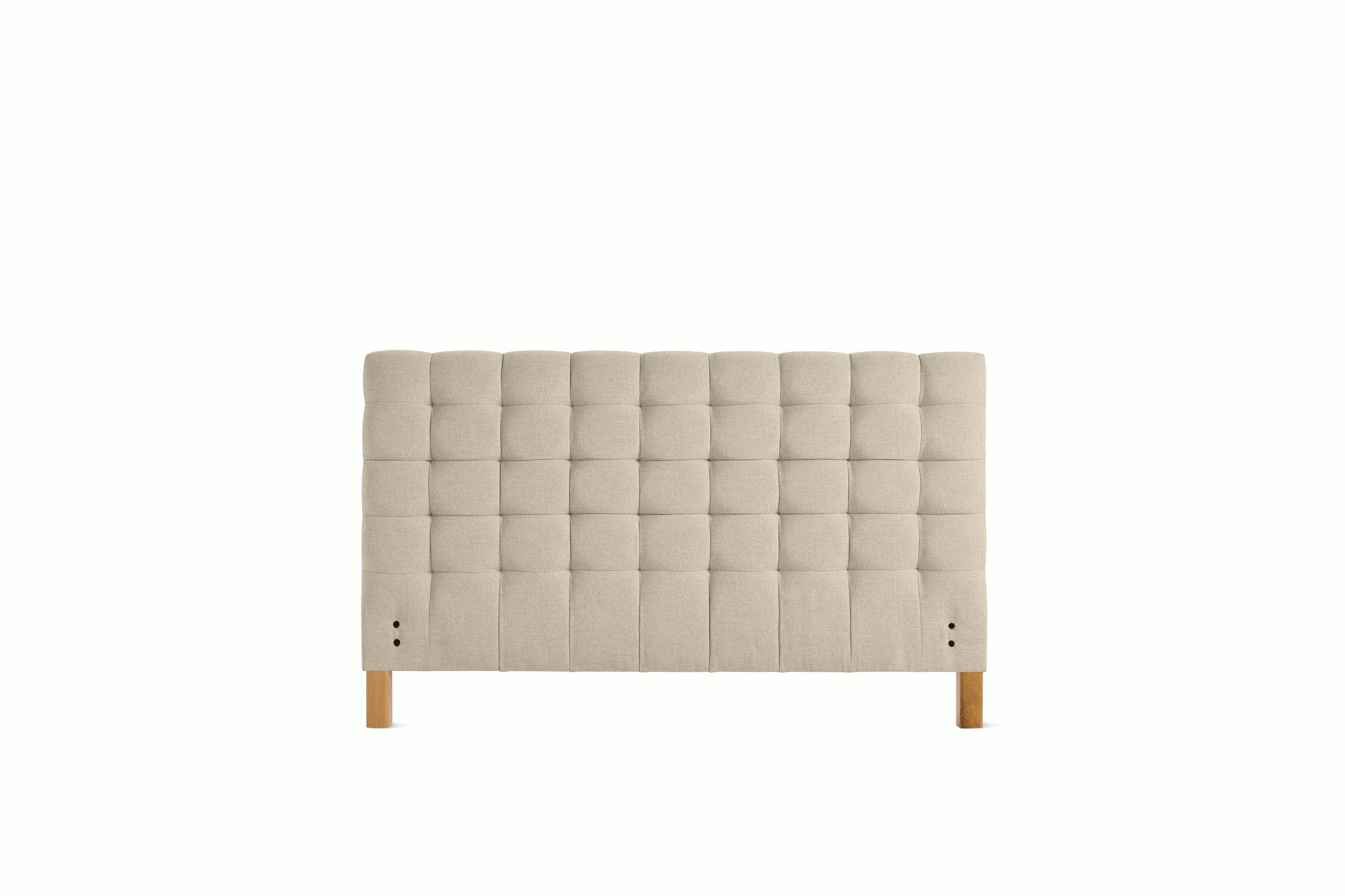 Madeleine Headboard - Standard, Queen, Oak, Album Linen, Gentle