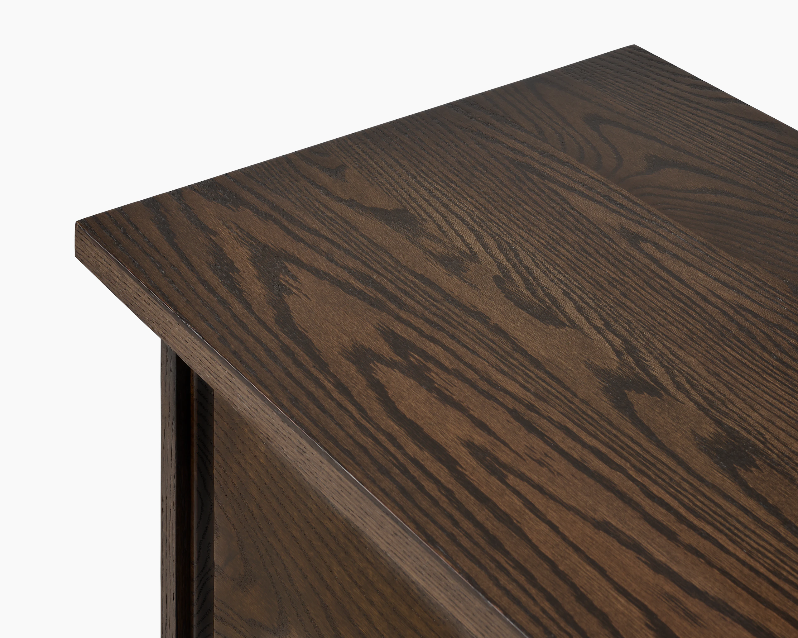 Land Storage, Umber on Oak, Top