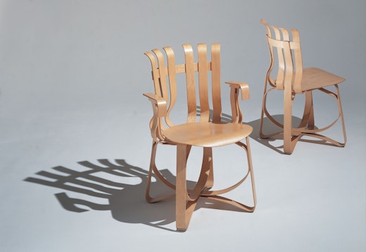 Knoll Frank Gehry Bentwood Hat Trick Chair