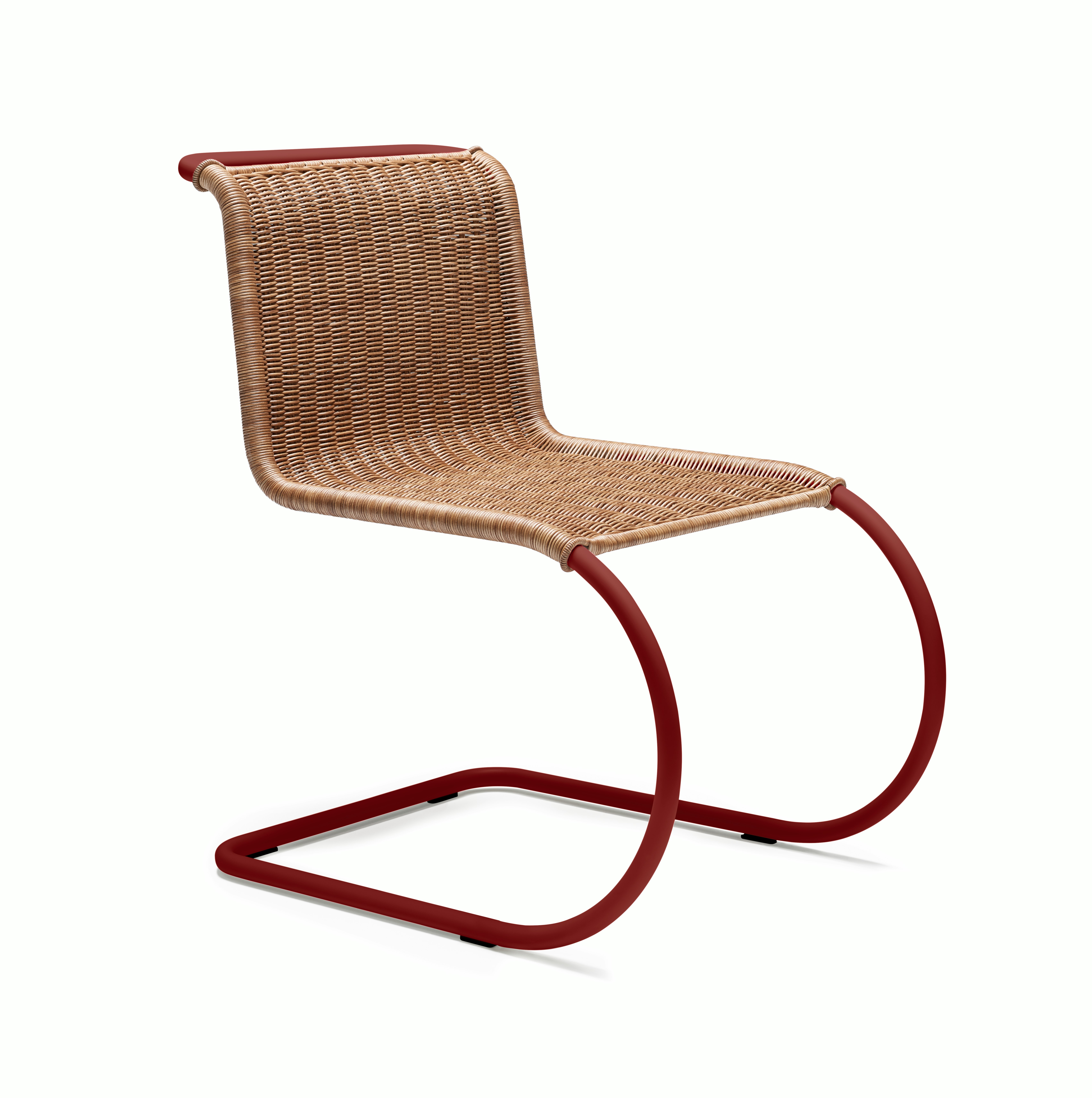 MR Side Chair - Side Chair,  Rattan,  Red