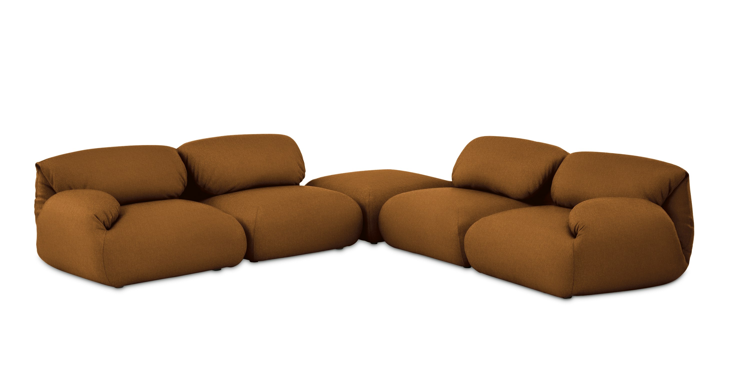Luva Modular Corner Sectional - Mode,  Nutmeg