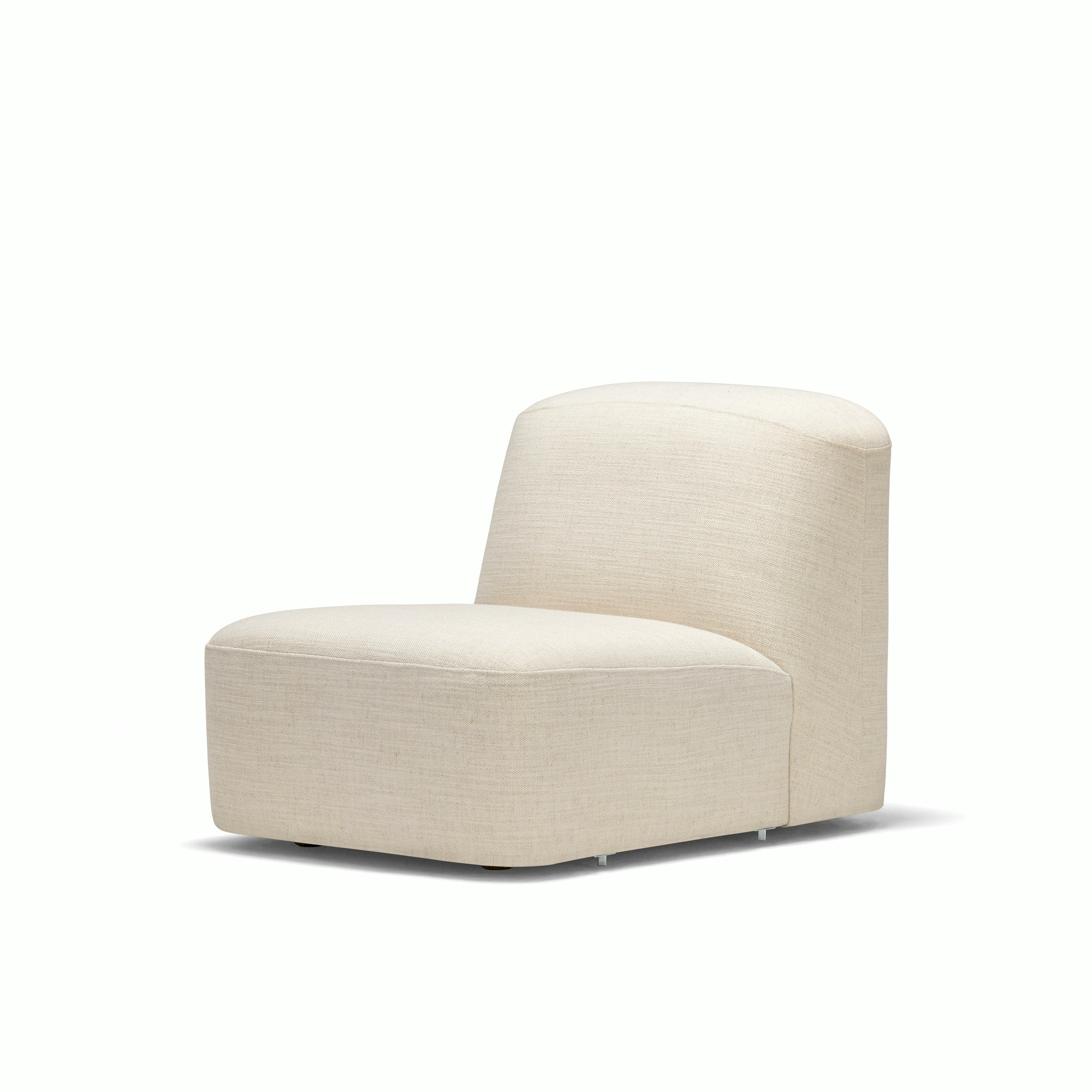 Muse Sofa - Armless Component, Hyams, Sable