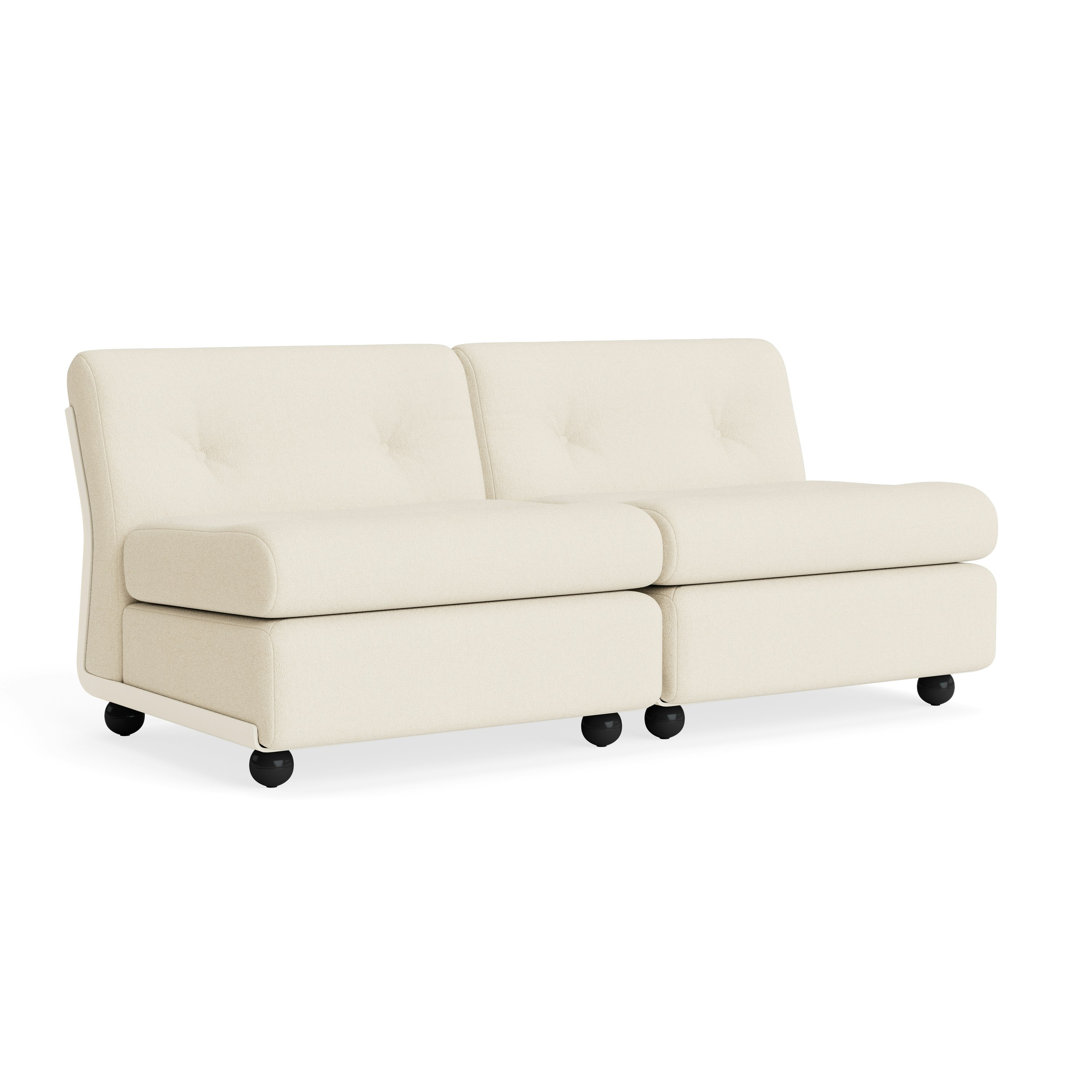 Amanta Sofa - Two Seater, Turf, Cream, Cream Beige