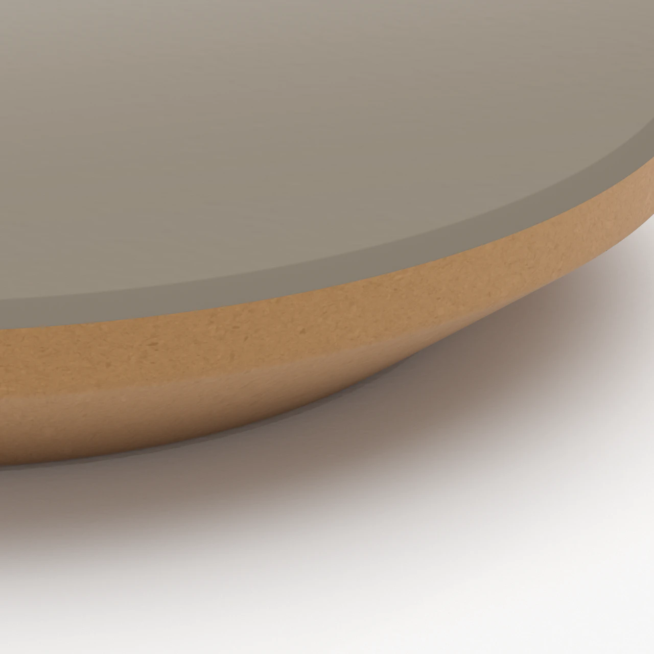 Taupe with Reverse Chamfer Edge
