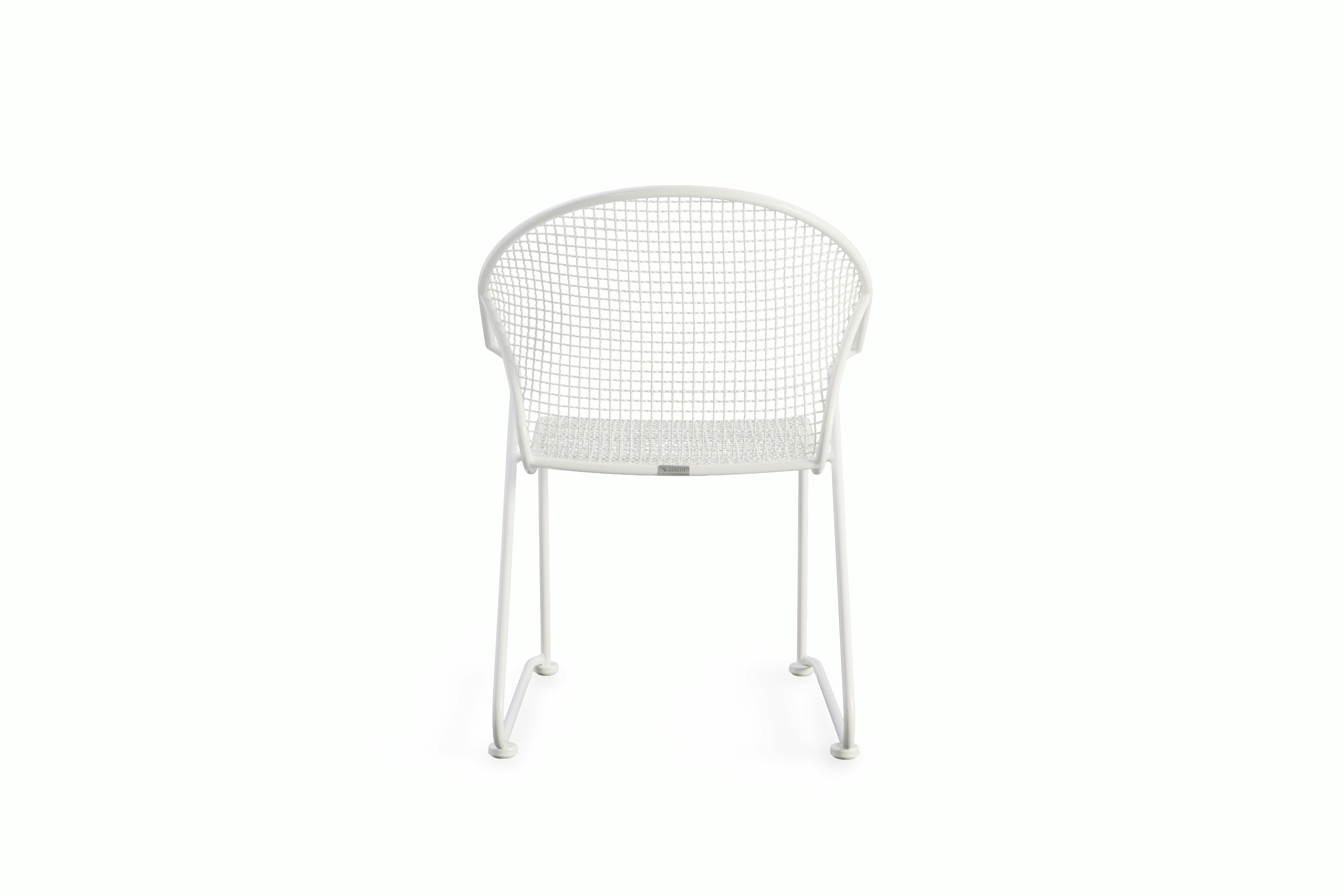 Sculptura Stacking Barrel Chair - white
