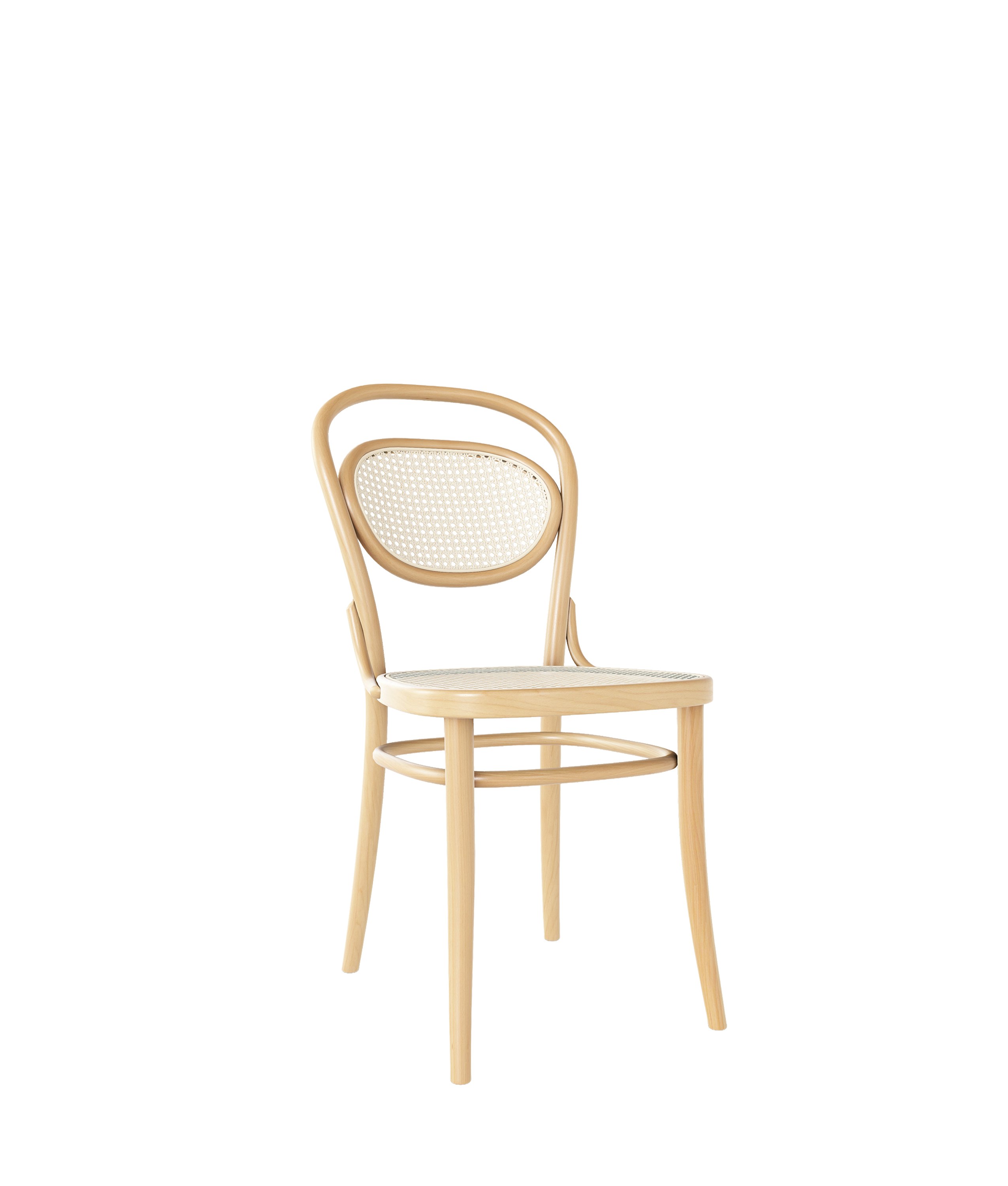 20 Side Chair - Natural Beech, Cane