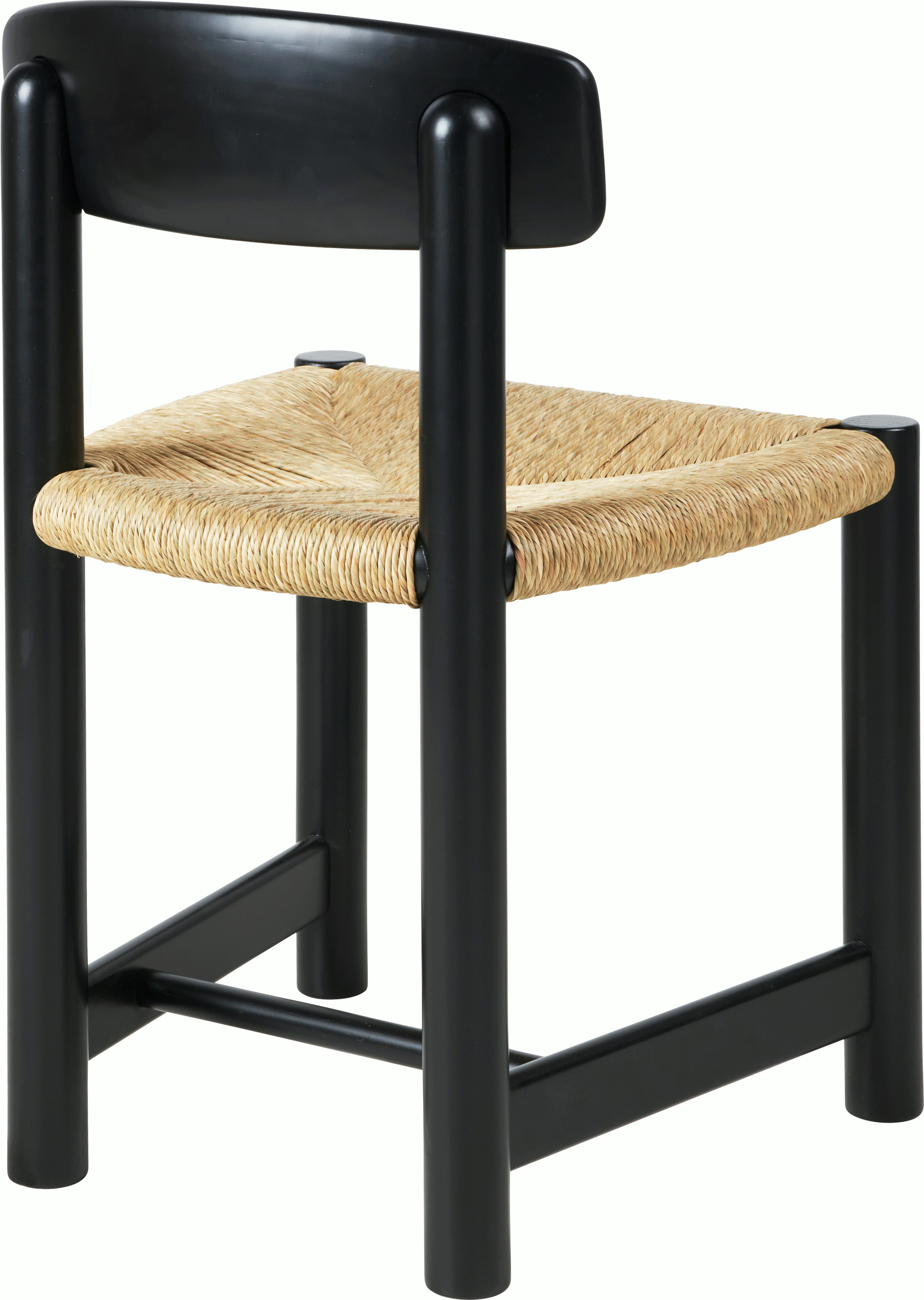 Daumiller Chair - Side Chair, Black Painted Pine