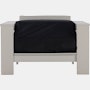 Pepin Outdoor Lounge Chair Cover - black