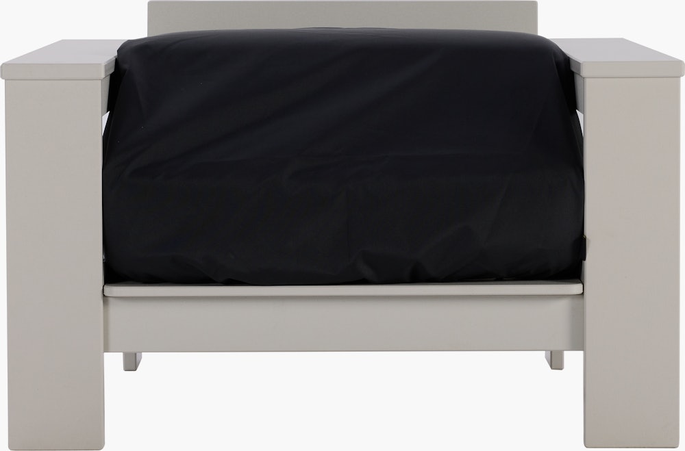 Pepin Outdoor Lounge Chair Cover - black