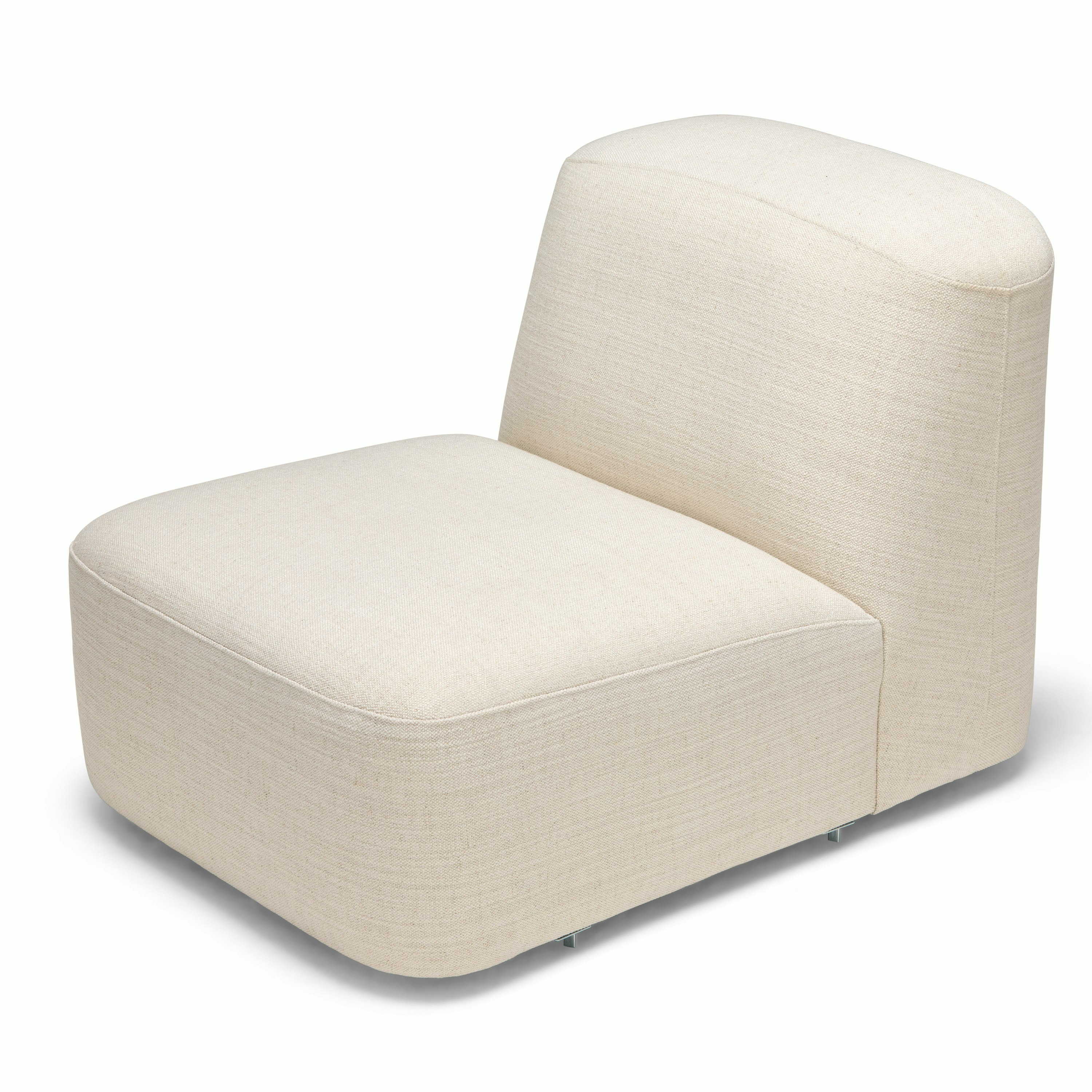 Muse Sofa - Armless Component, Hyams, Sable