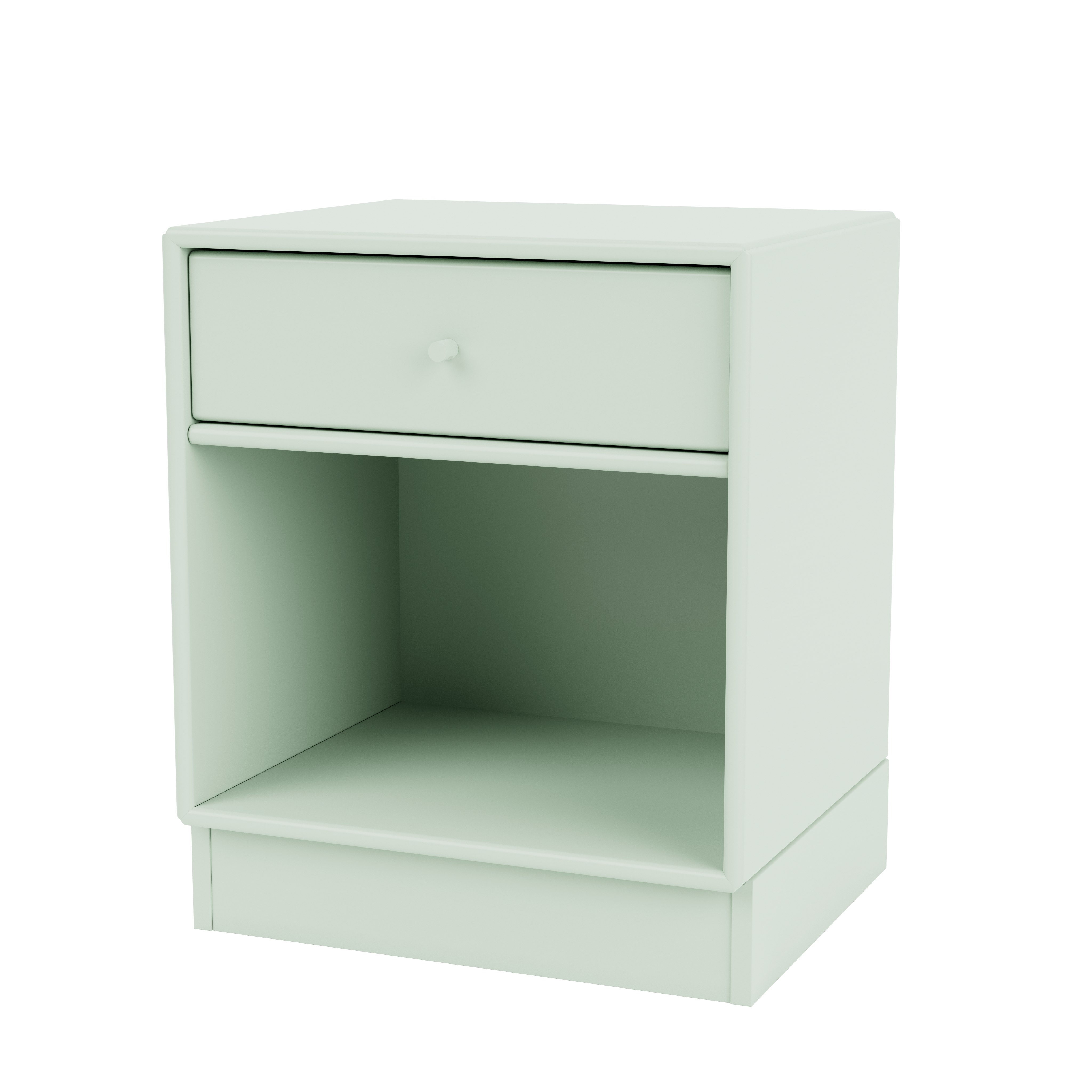 Dream Bedside Table - Mist with Mist Plinth