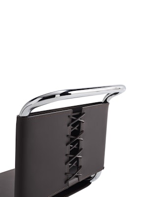 Mies van der rohe MR Side Chair cowhide