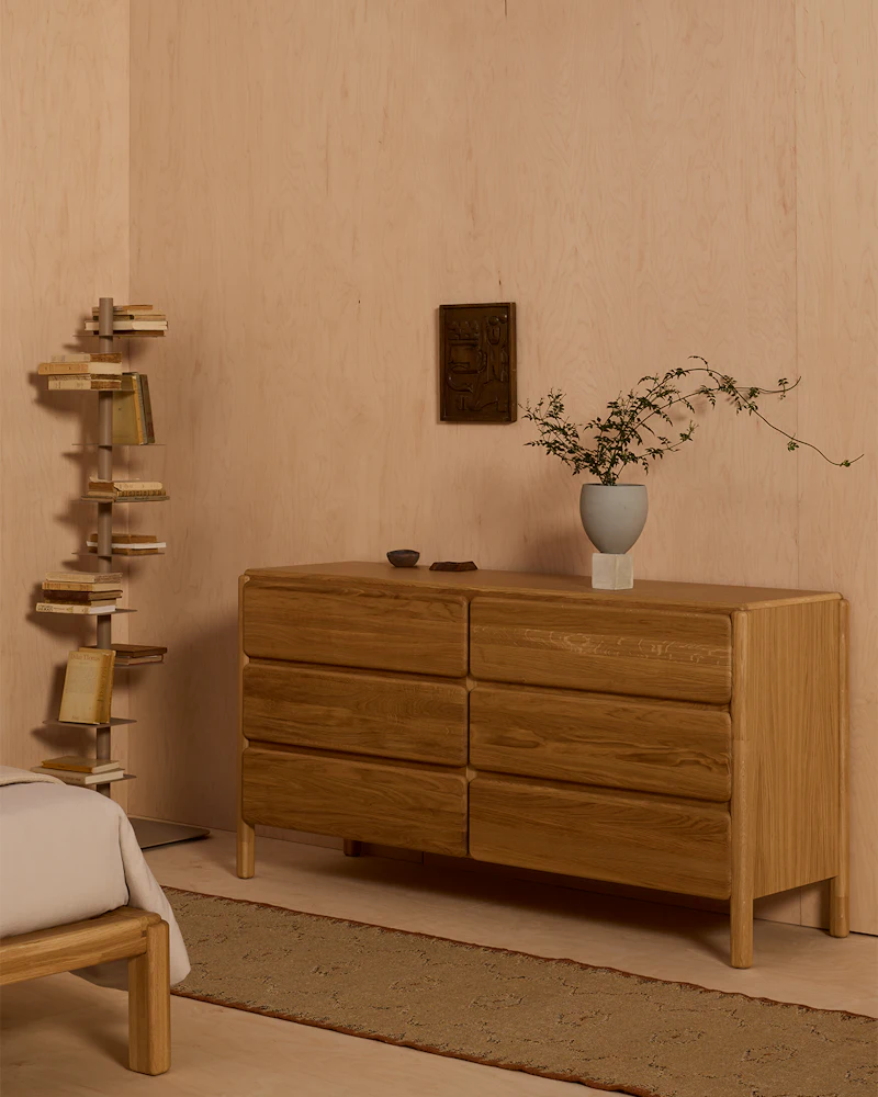 Sumu Dresser, Six Drawer Sumu Dresser, Six Drawer
