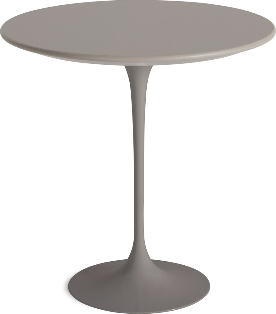 Saarinen Side Table - 20 Inch, Round, Modern Clay Laminate, Grey Base