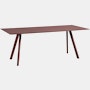 Copenhague 30 Dining Table 2.0 - Burgundy / Burgundy, 78.75
