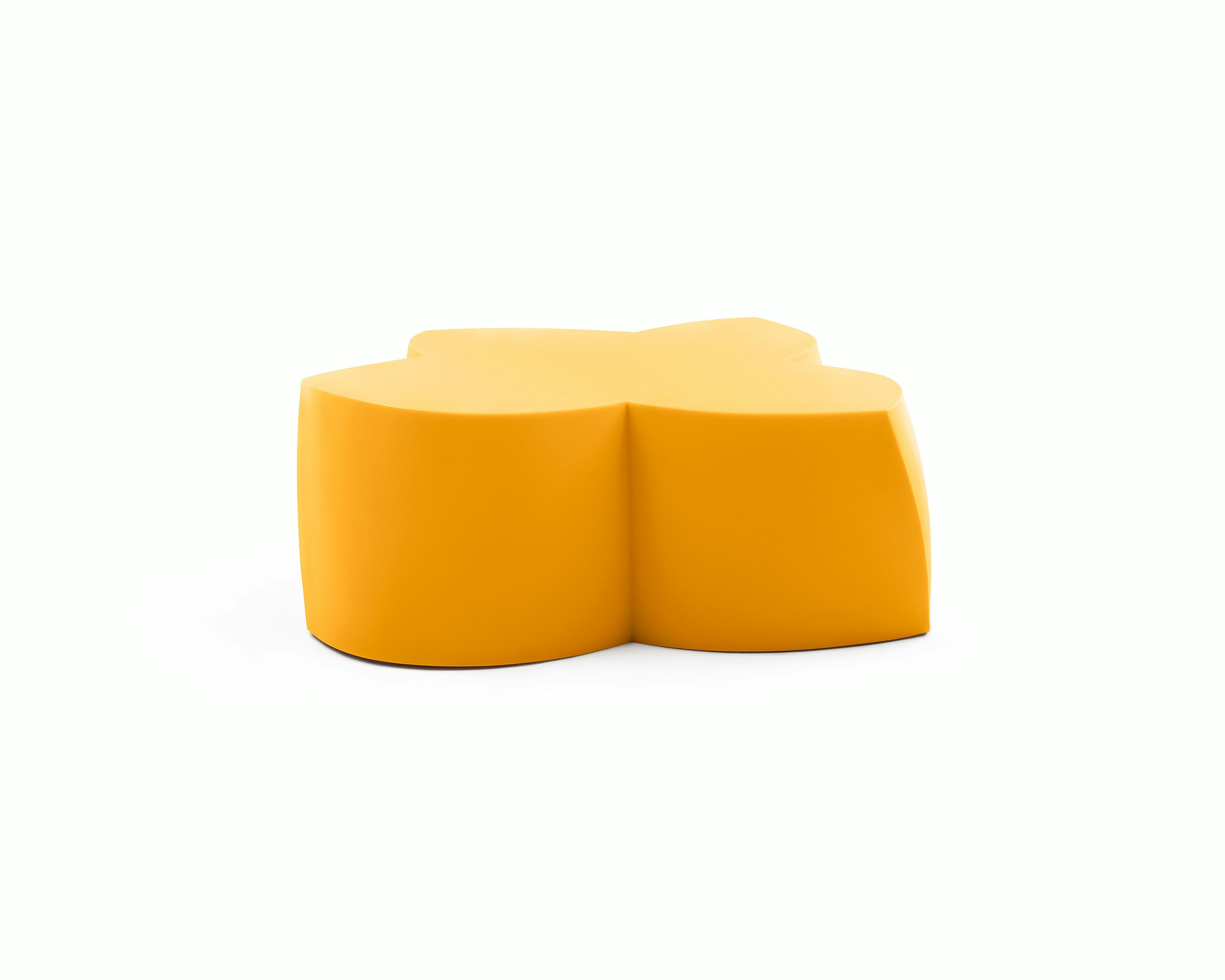 Frank Gehry Coffee Table - Yellow