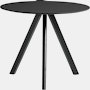 Copenhague 20 Dining Table 2.0 - Black / Black, 35.25