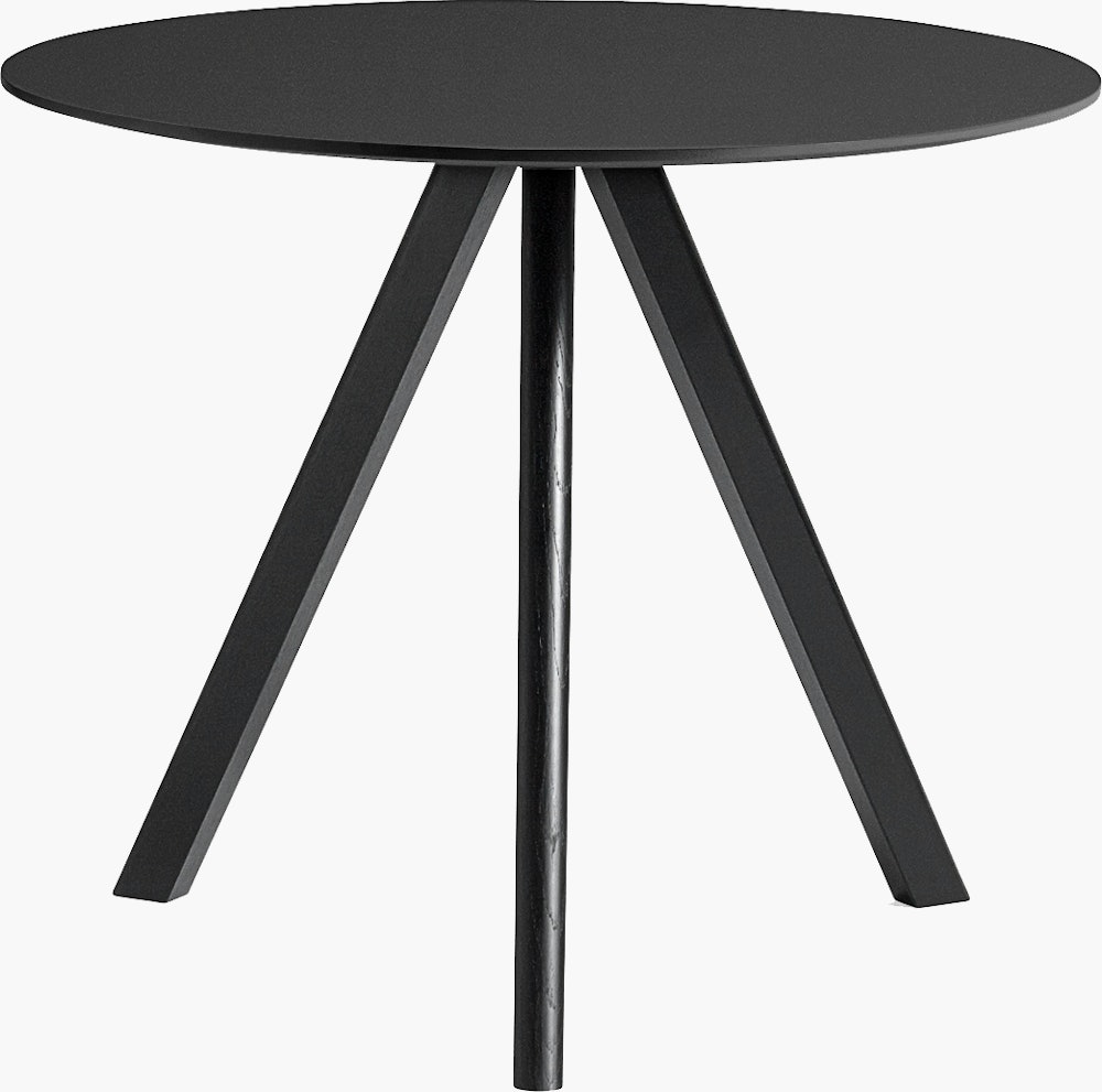 Copenhague 20 Dining Table 2.0 - Black / Black, 35.25