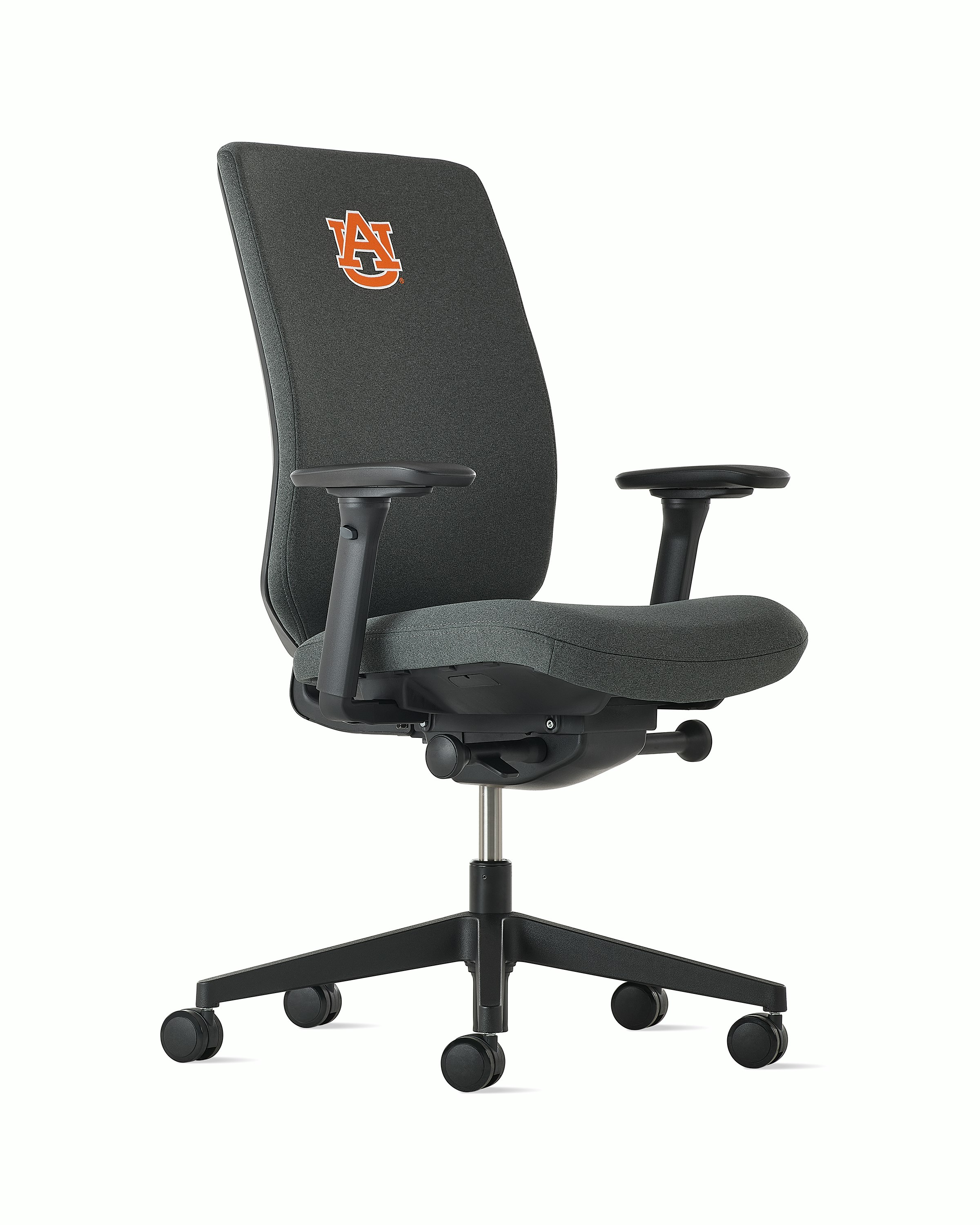 Verus Collegiate Task Chair - Auburn University, Back Embroidery