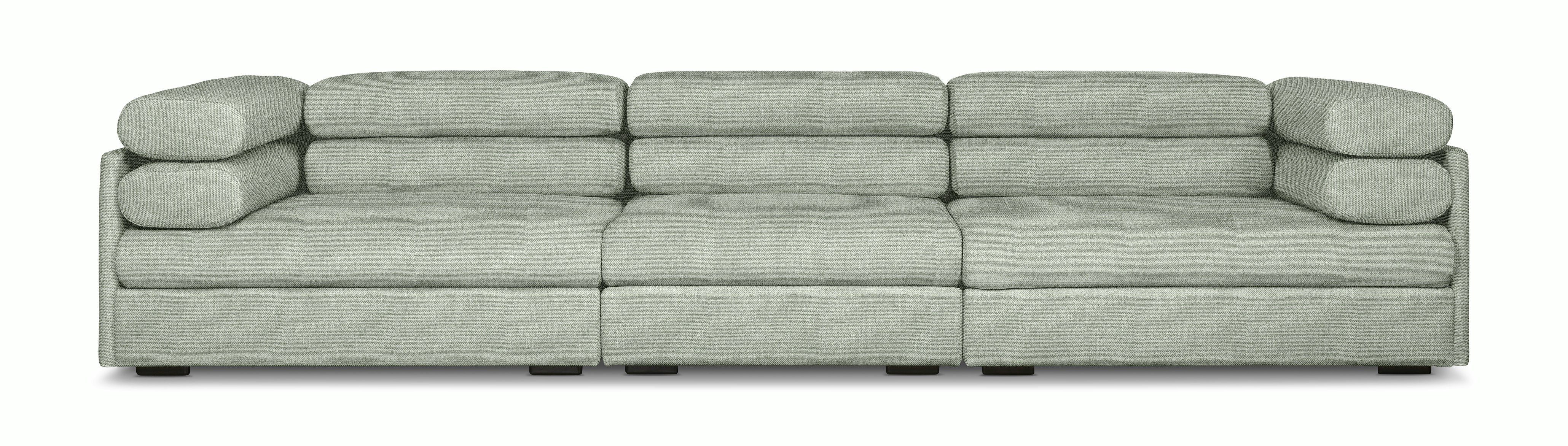 Elogio Sofa - Four Seater,  Safire,  Green