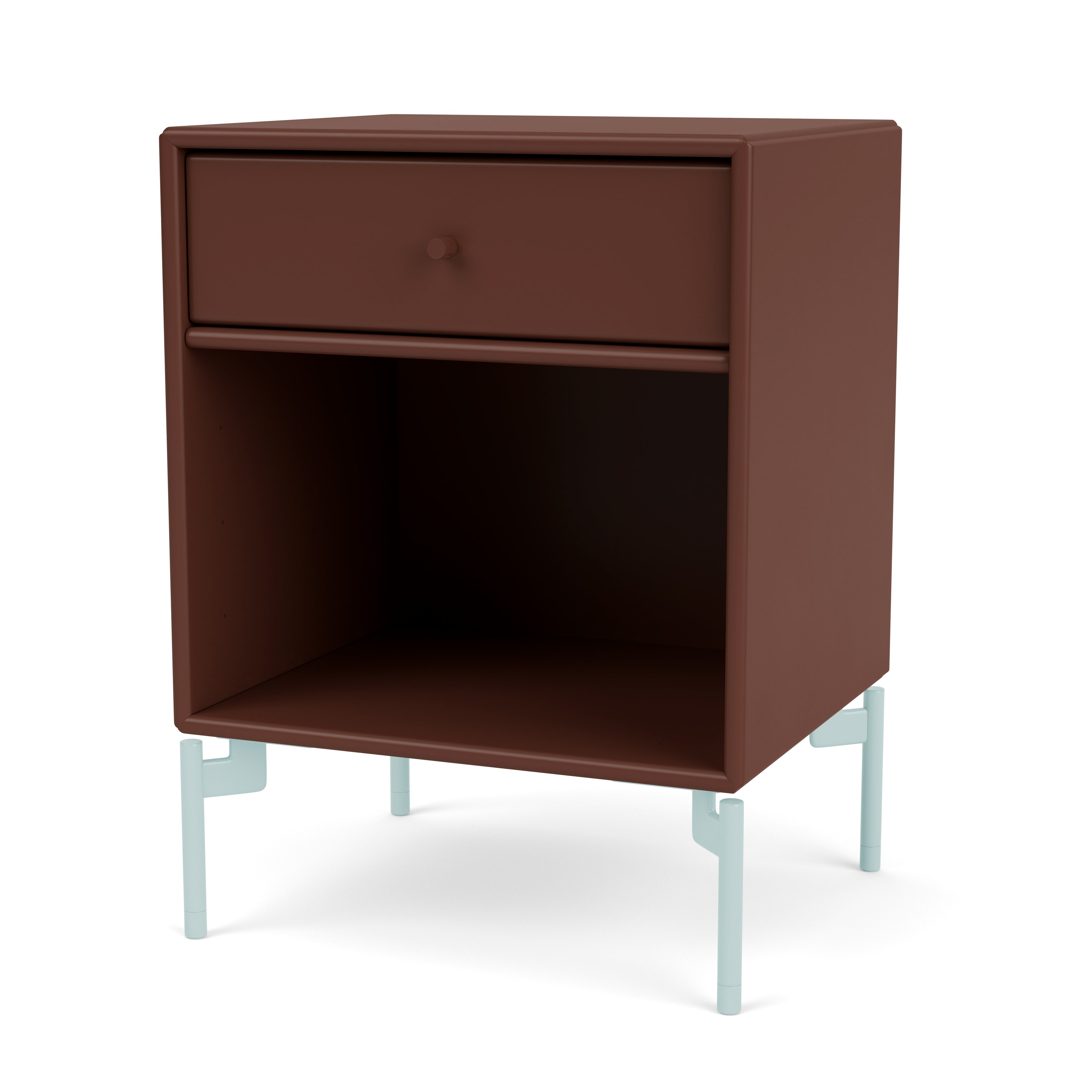 Dream Bedside Table - Masala, Flint Legs